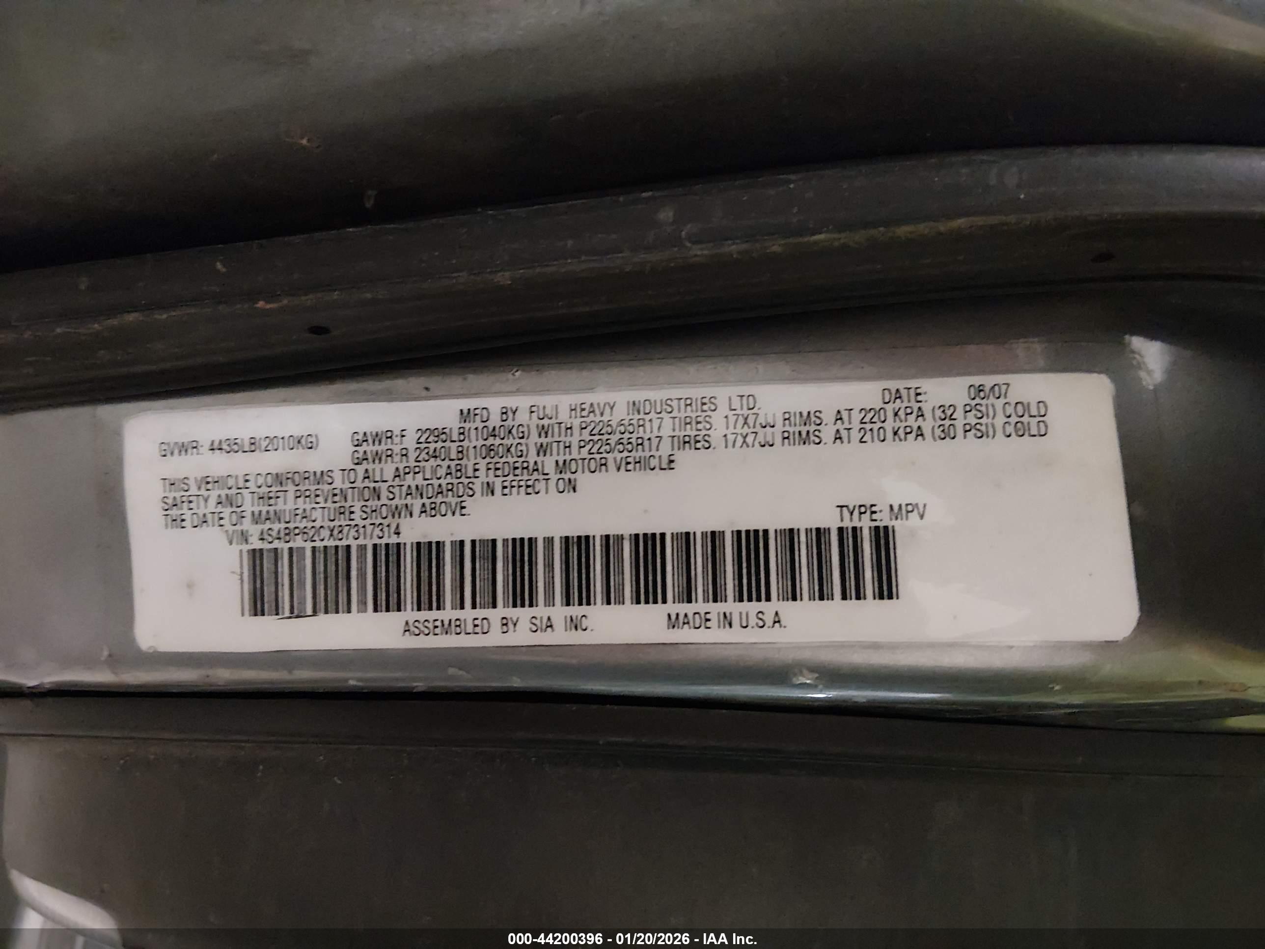 SUBARU OUTBACK image 9