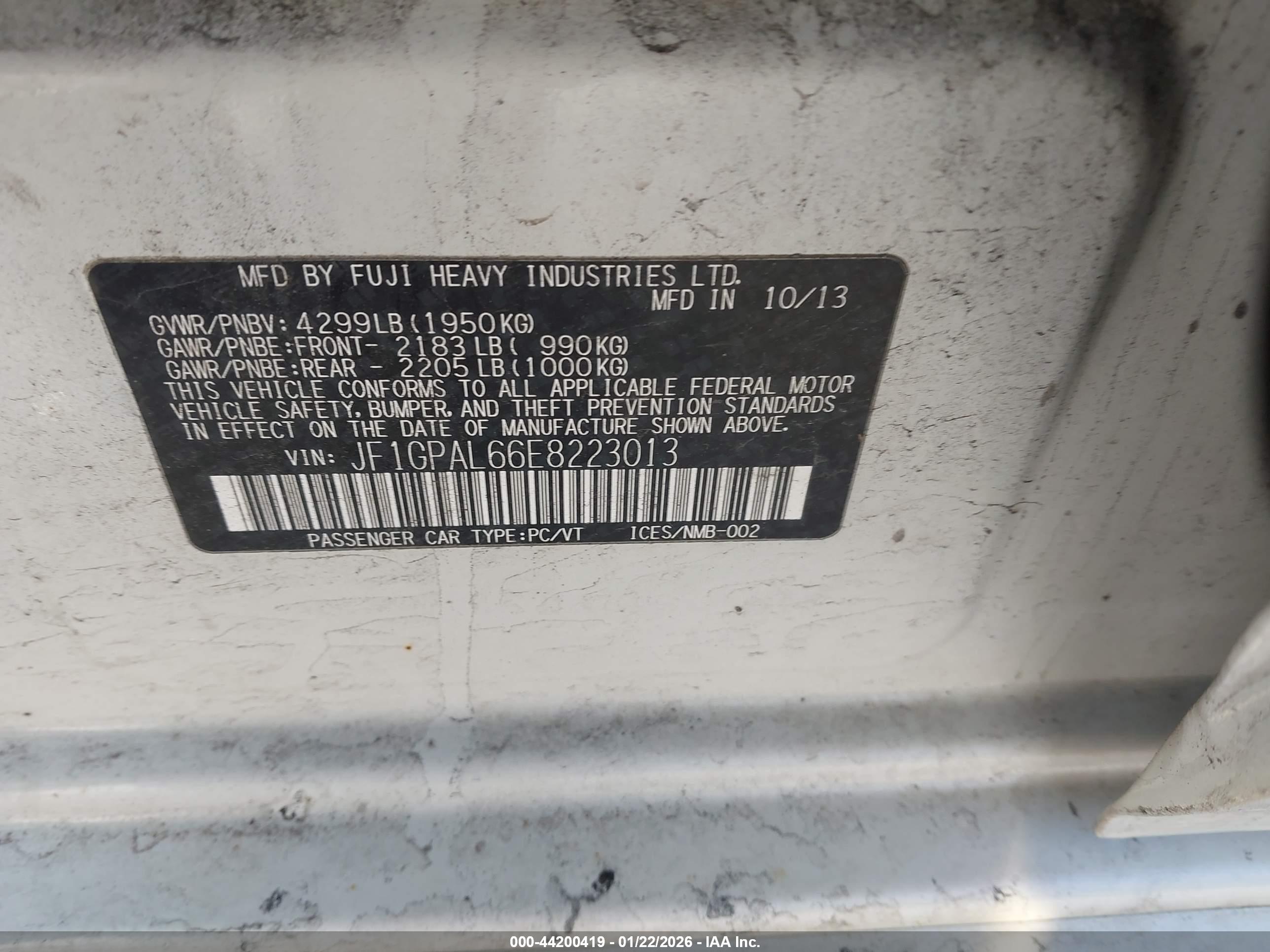SUBARU IMPREZA image 9