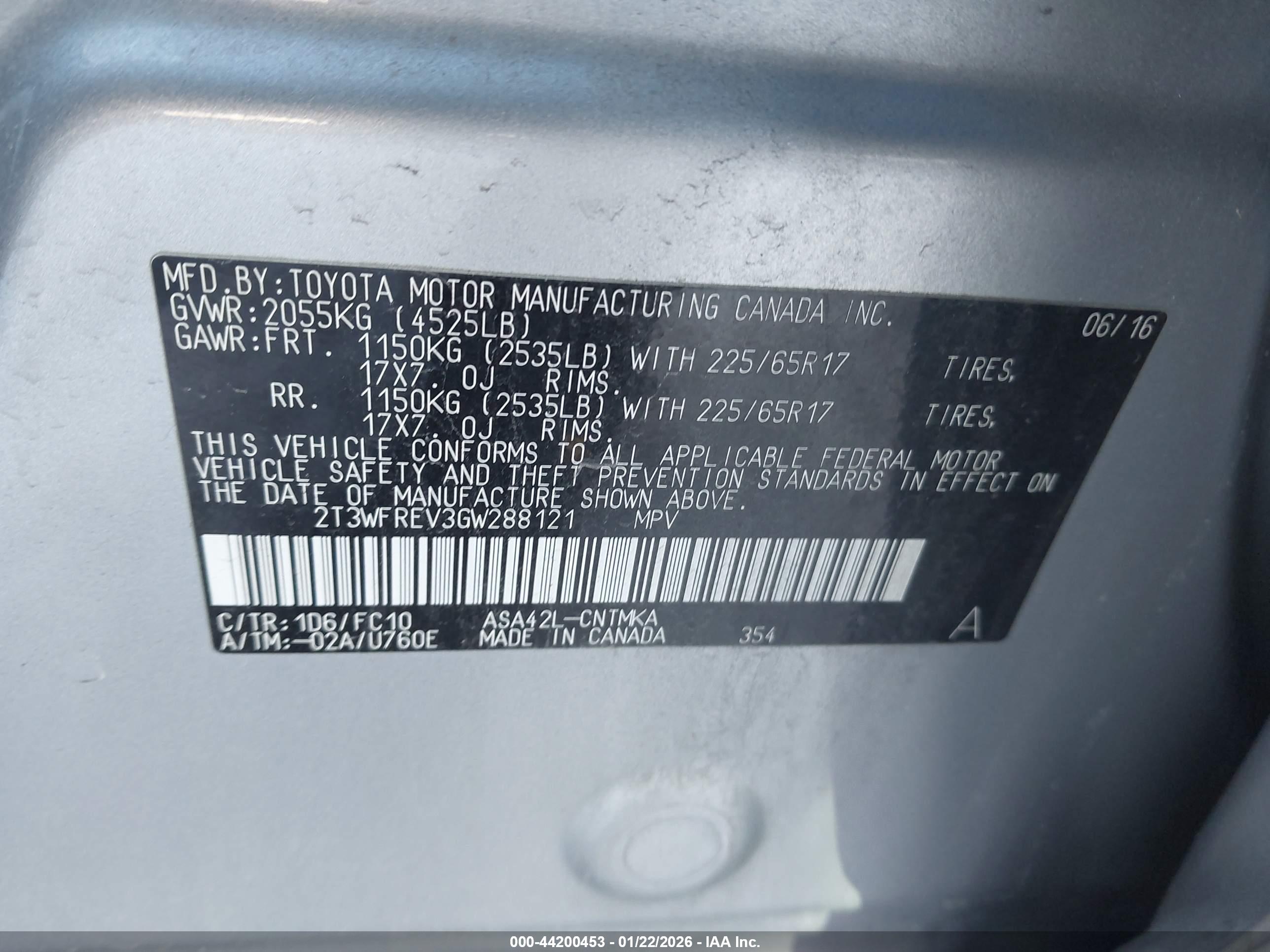 TOYOTA RAV4 image 9
