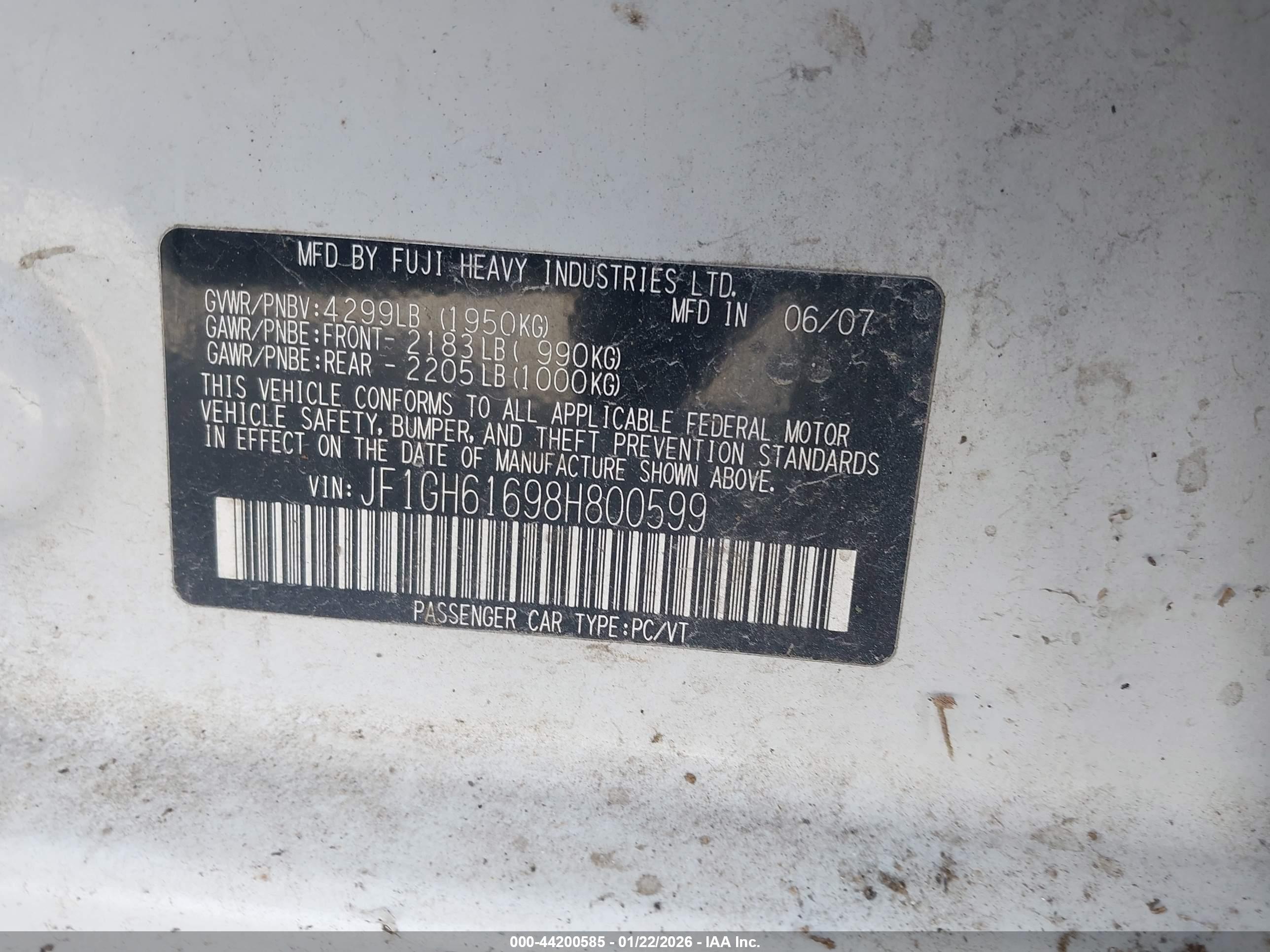 SUBARU IMPREZA image 9
