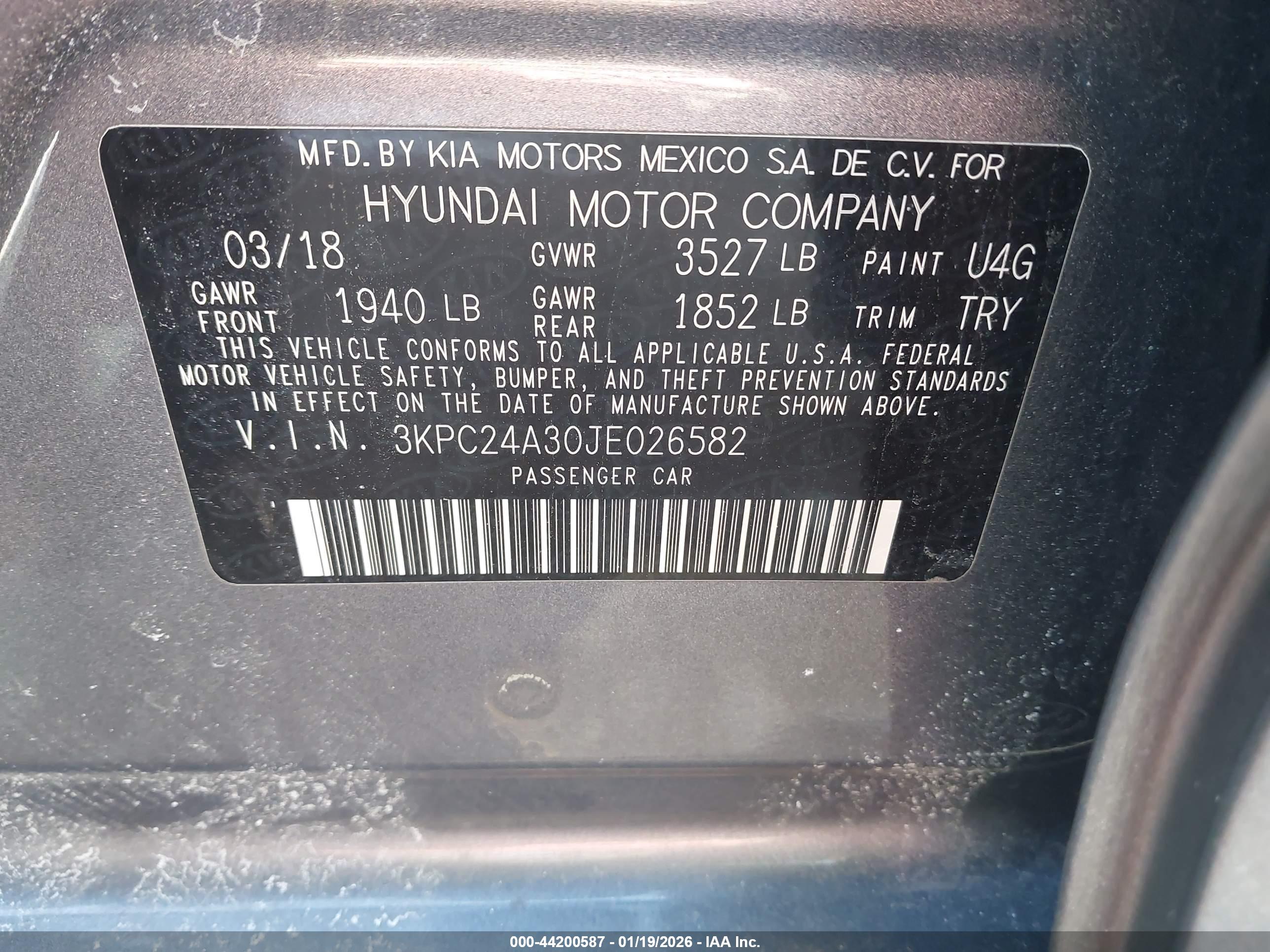 HYUNDAI ACCENT image 9