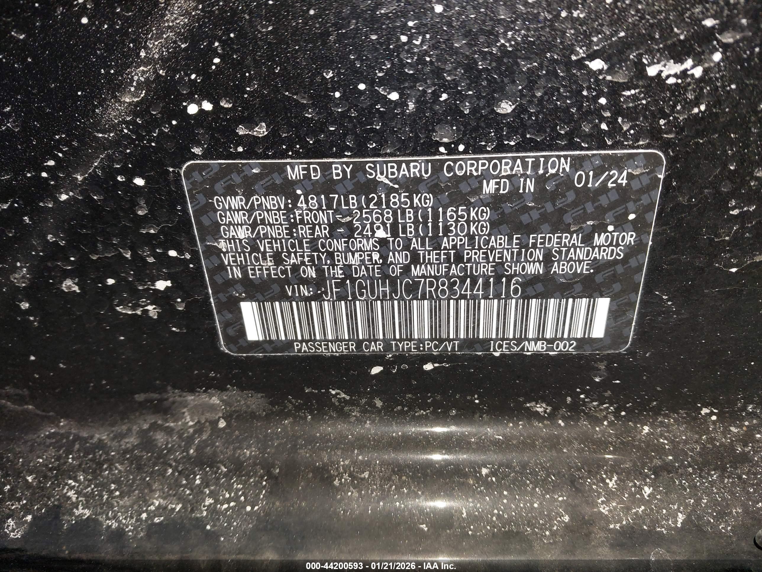 SUBARU IMPREZA image 9