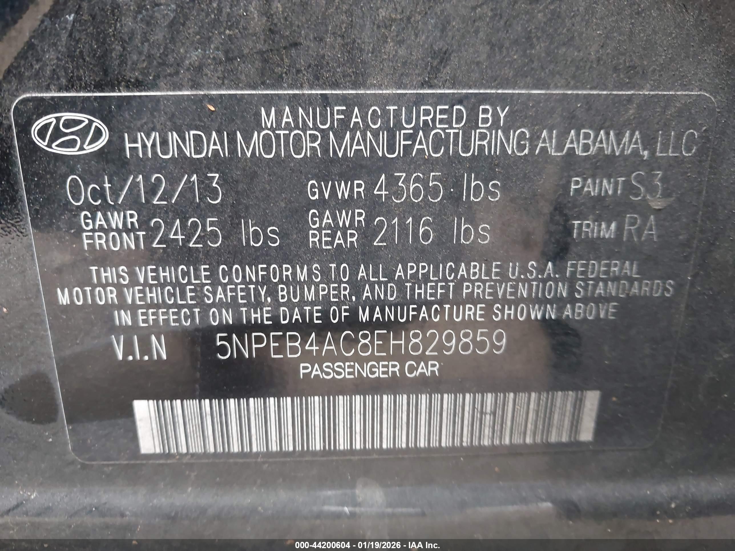 HYUNDAI SONATA image 9