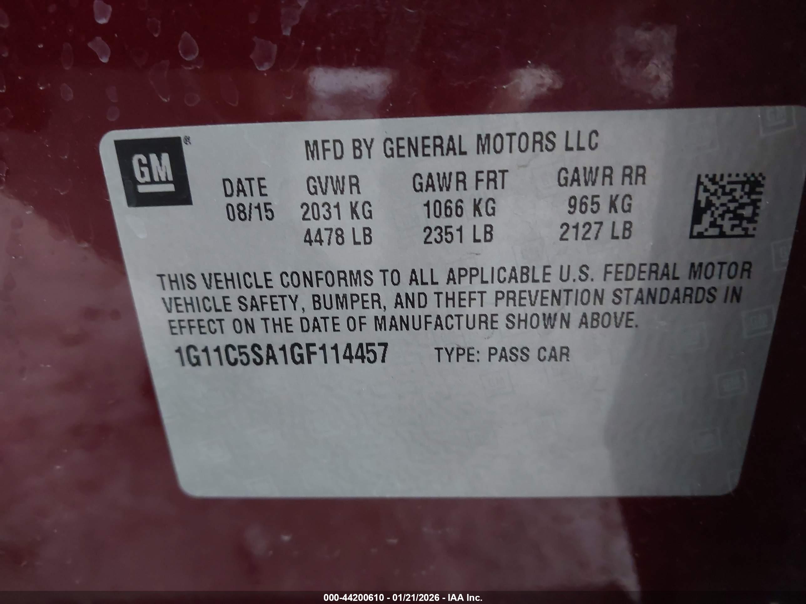 CHEVROLET MALIBU image 9
