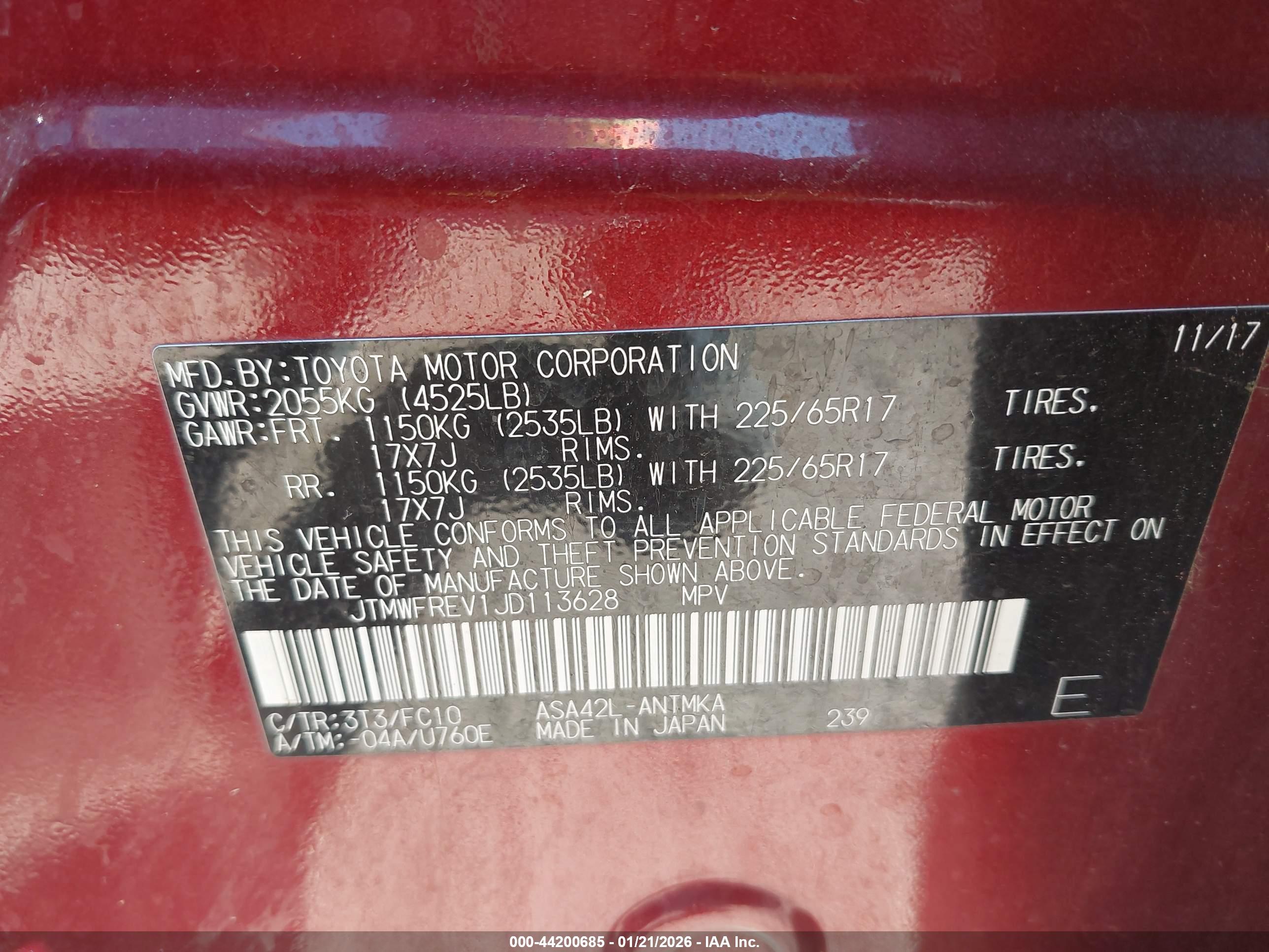 TOYOTA RAV4 image 9