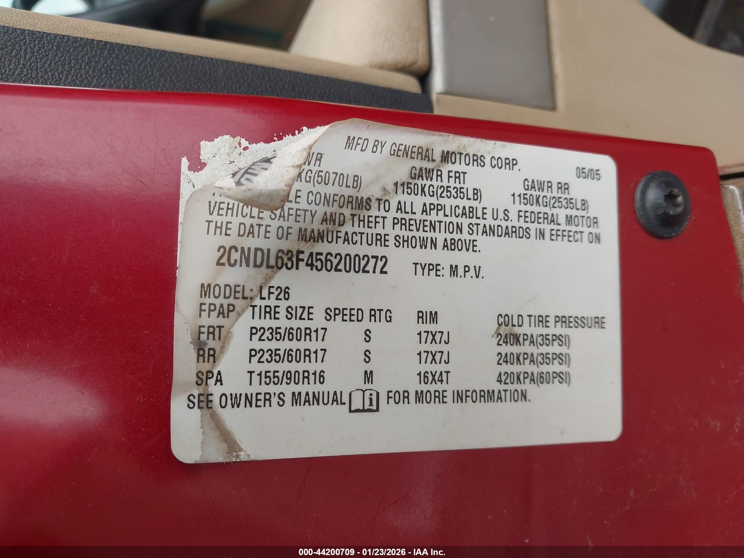 CHEVROLET EQUINOX image 9