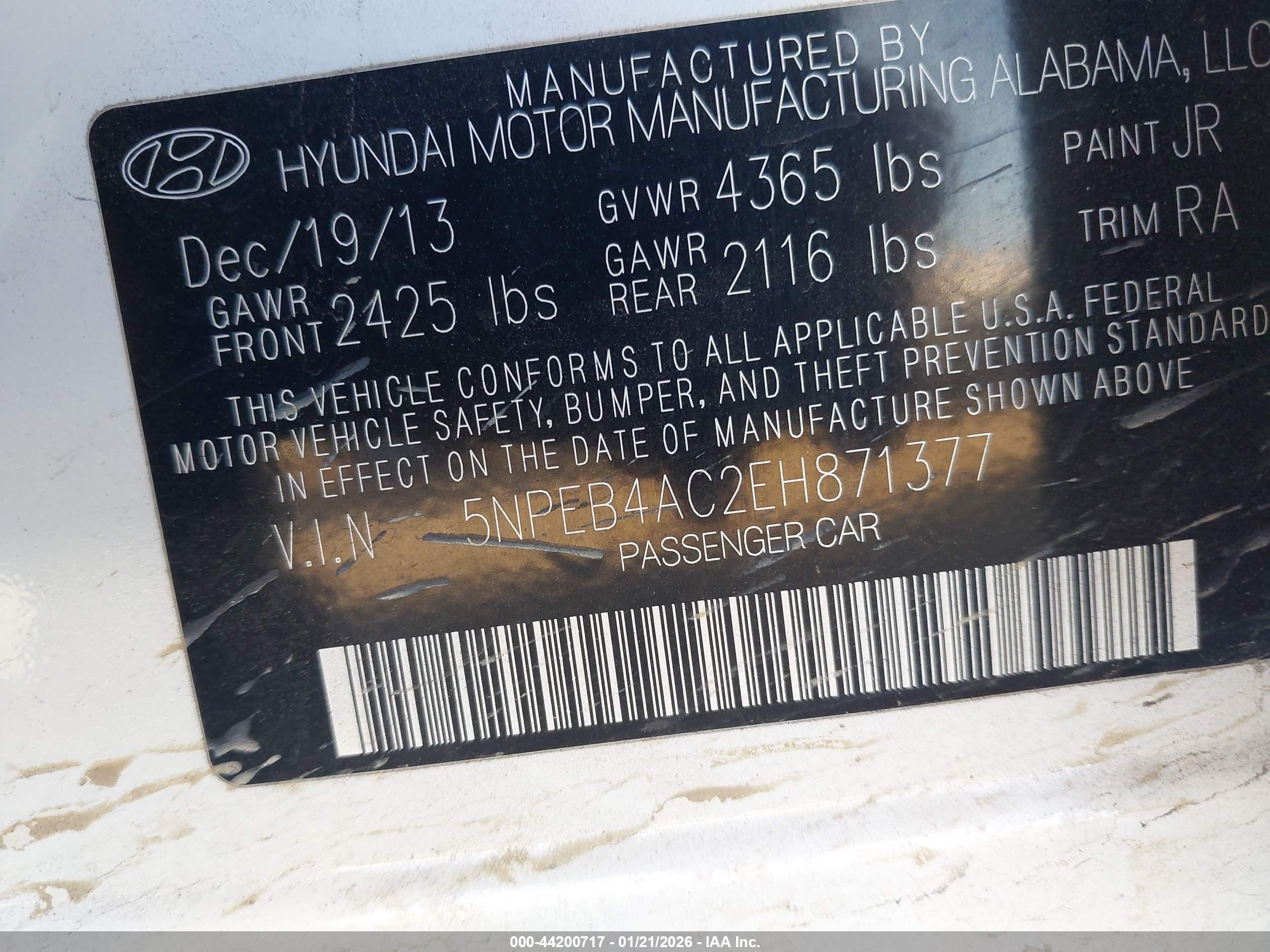 HYUNDAI SONATA image 9