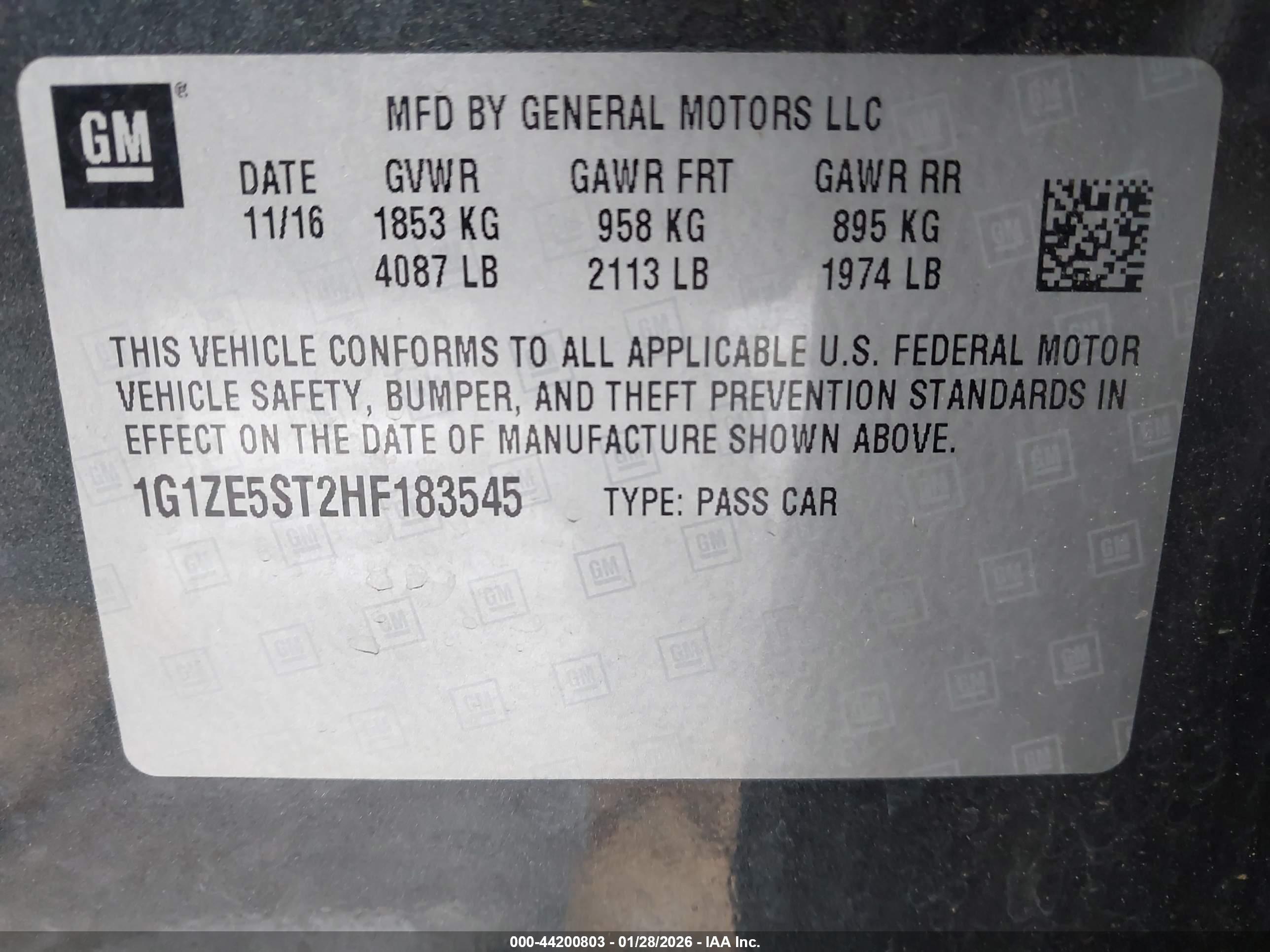 CHEVROLET MALIBU image 9