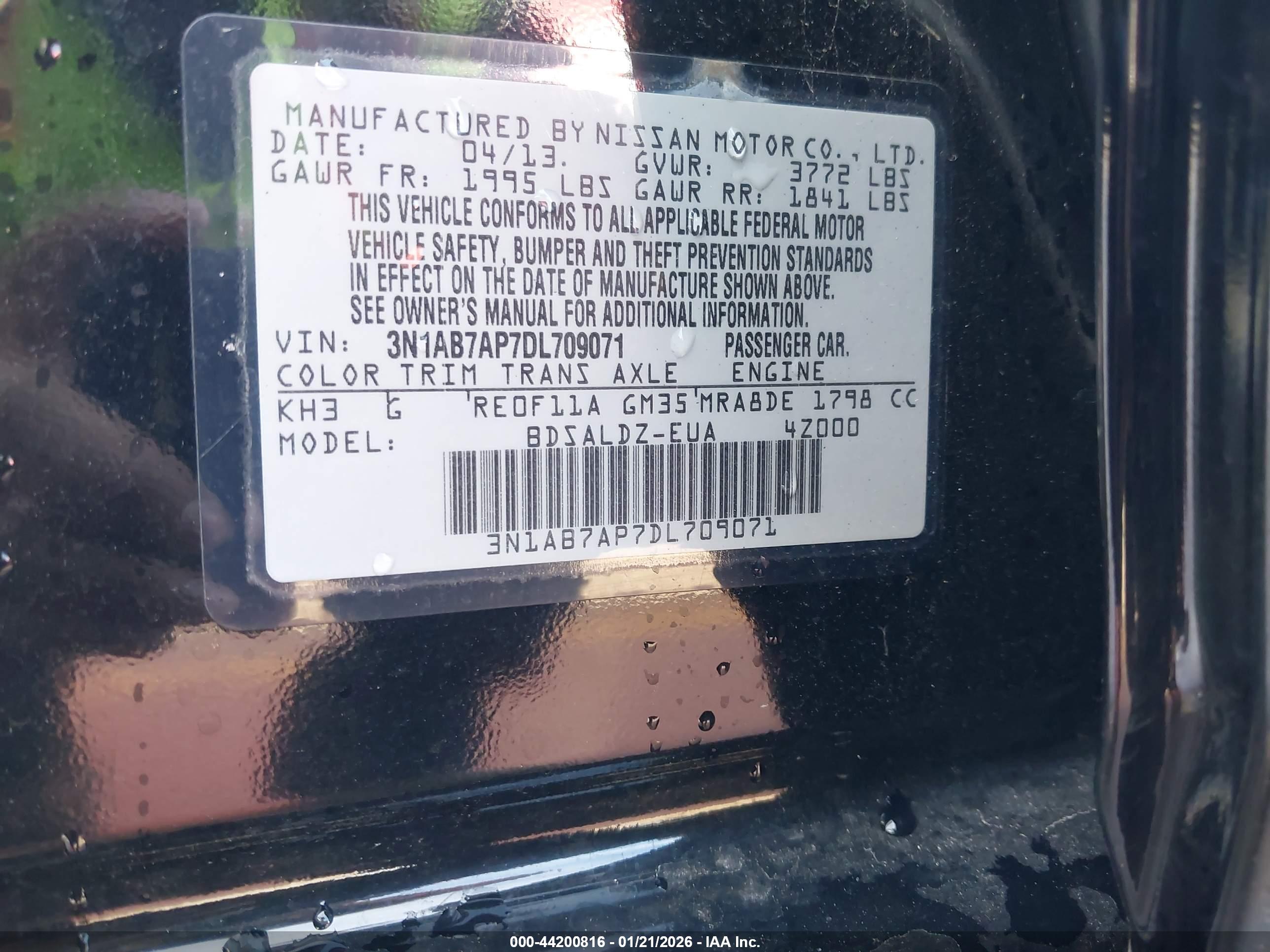 NISSAN SENTRA image 9