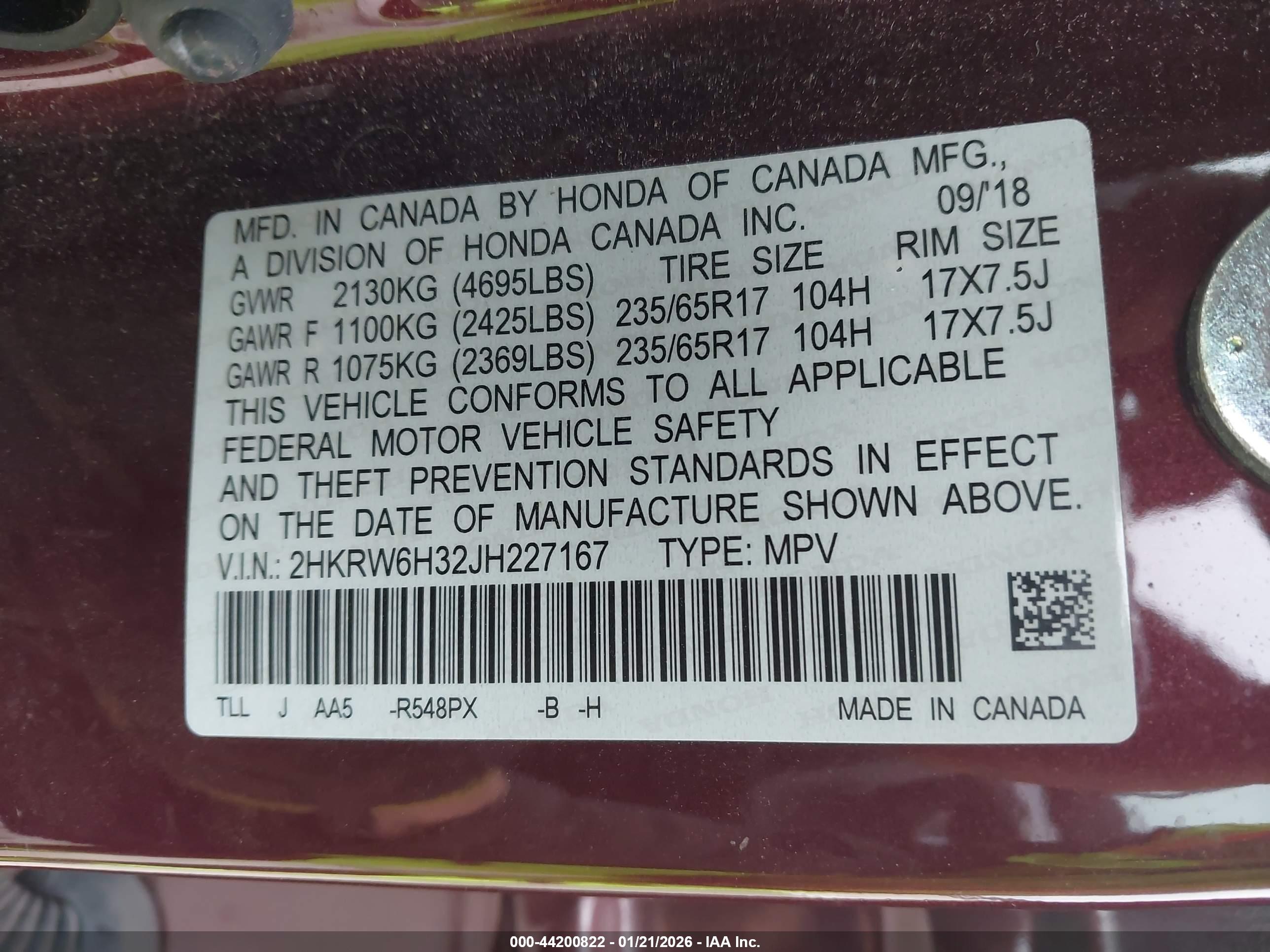 HONDA CR-V image 9