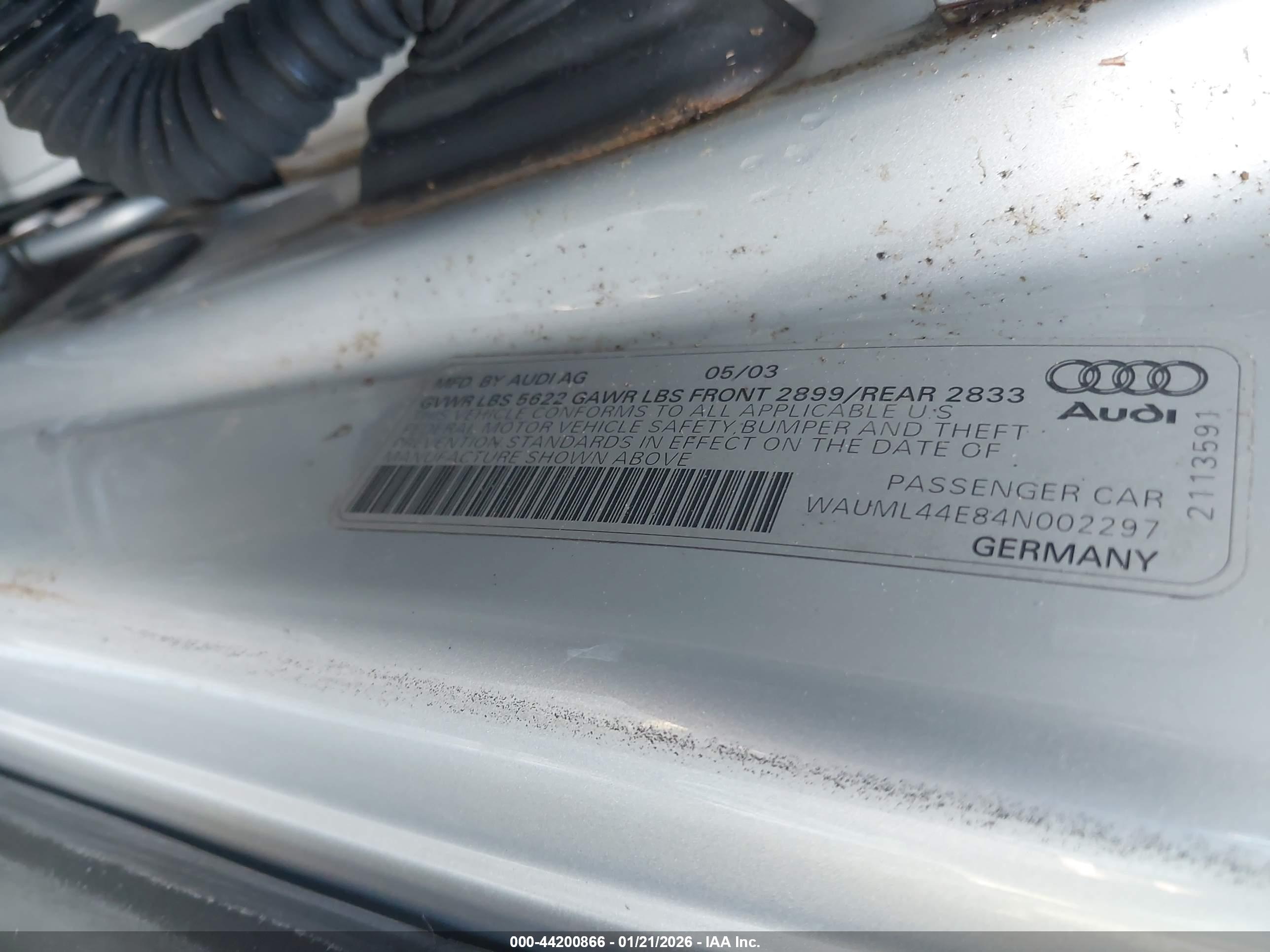AUDI A8 image 9