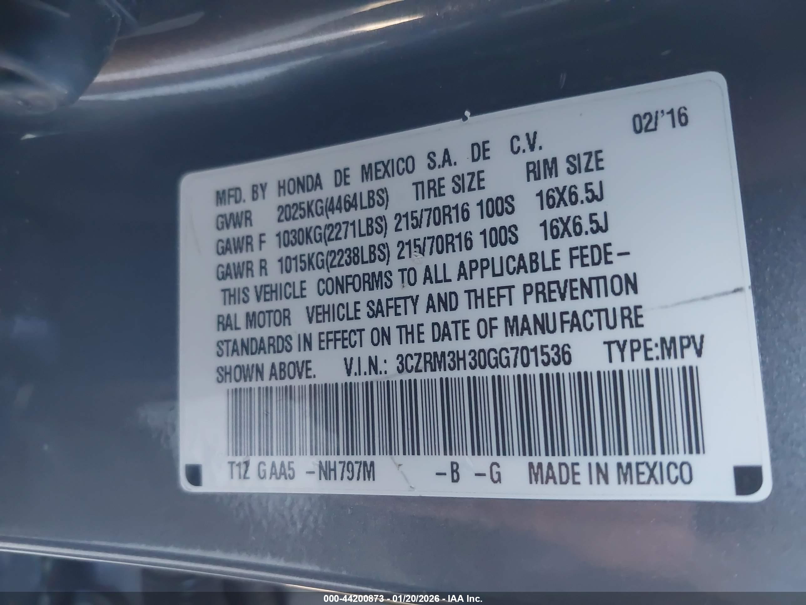 HONDA CR-V image 9