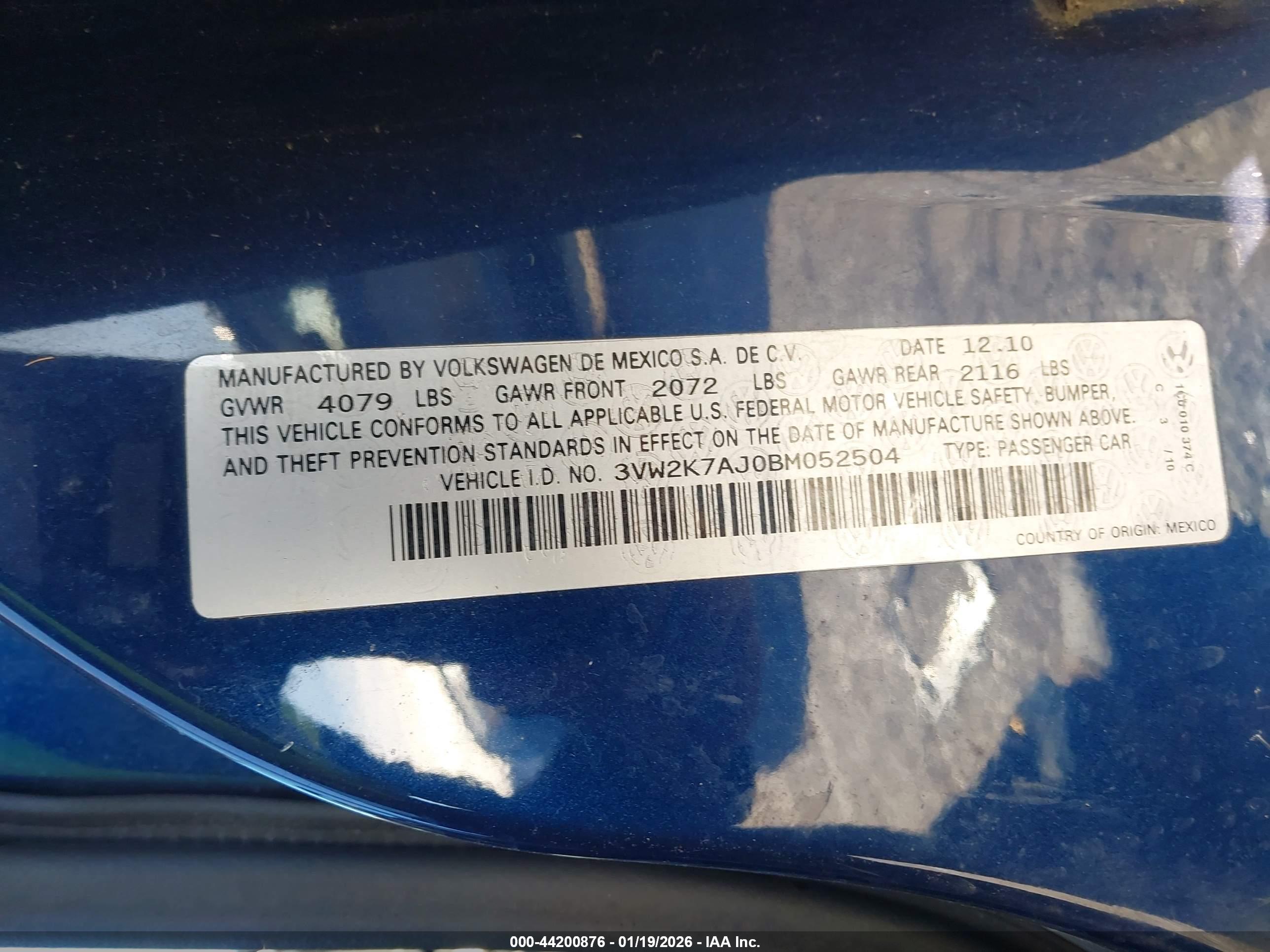 VOLKSWAGEN JETTA image 9