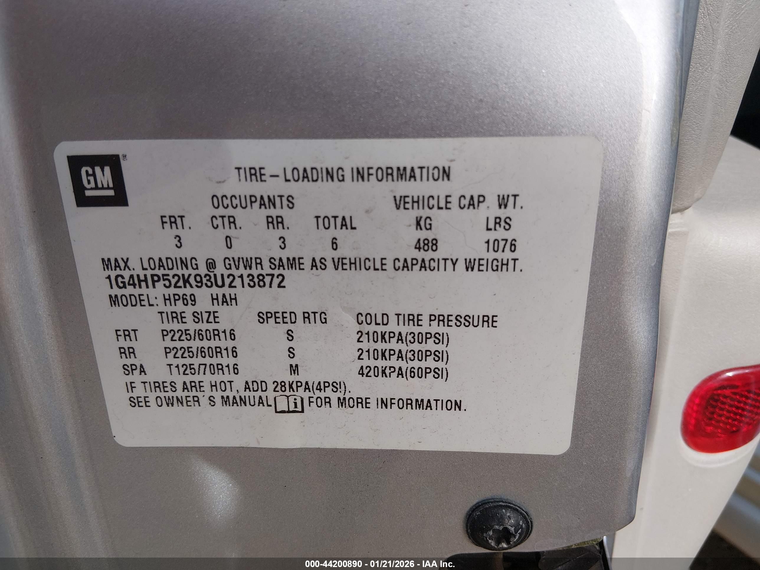 BUICK LESABRE image 9