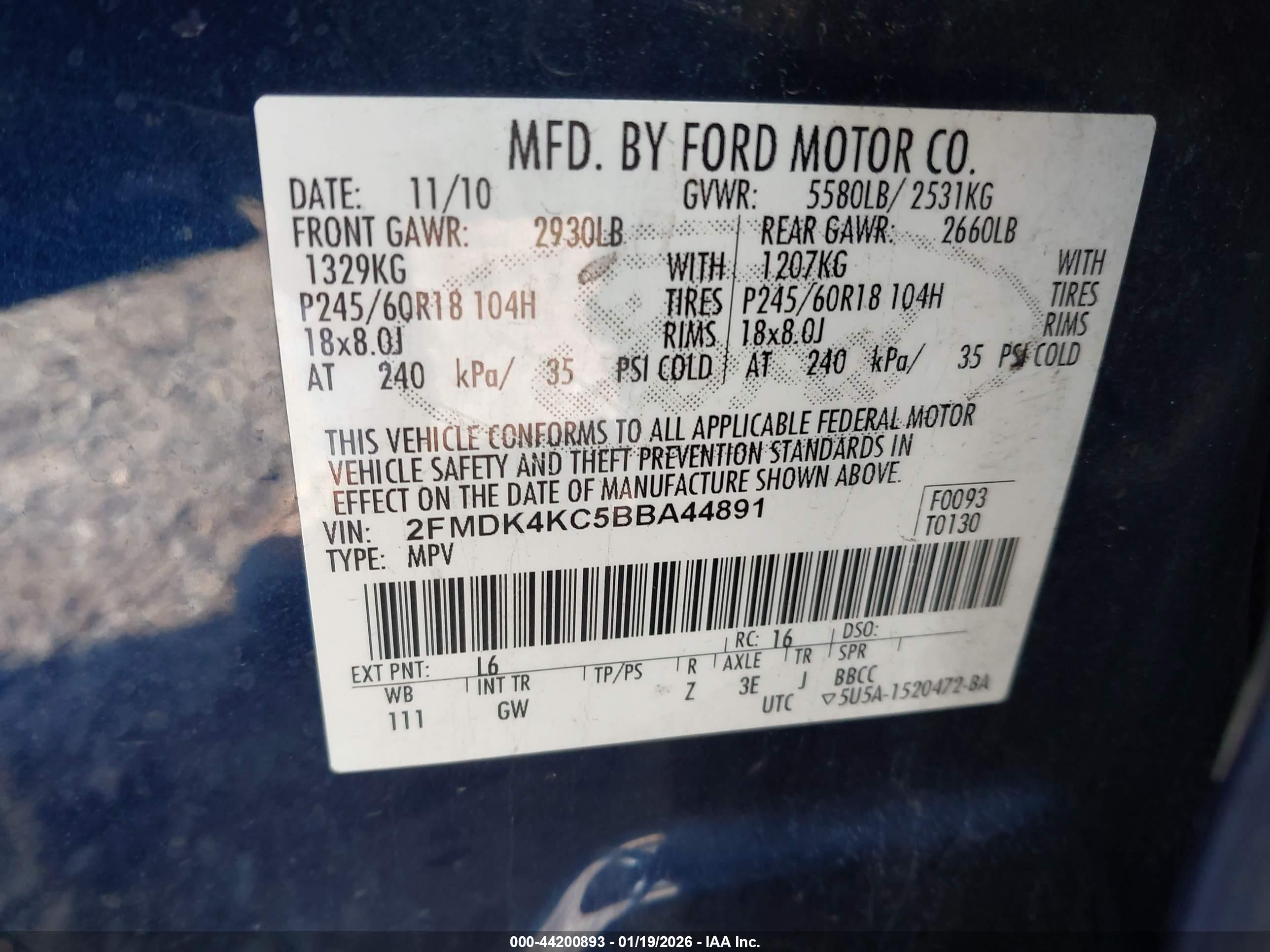 FORD EDGE image 9