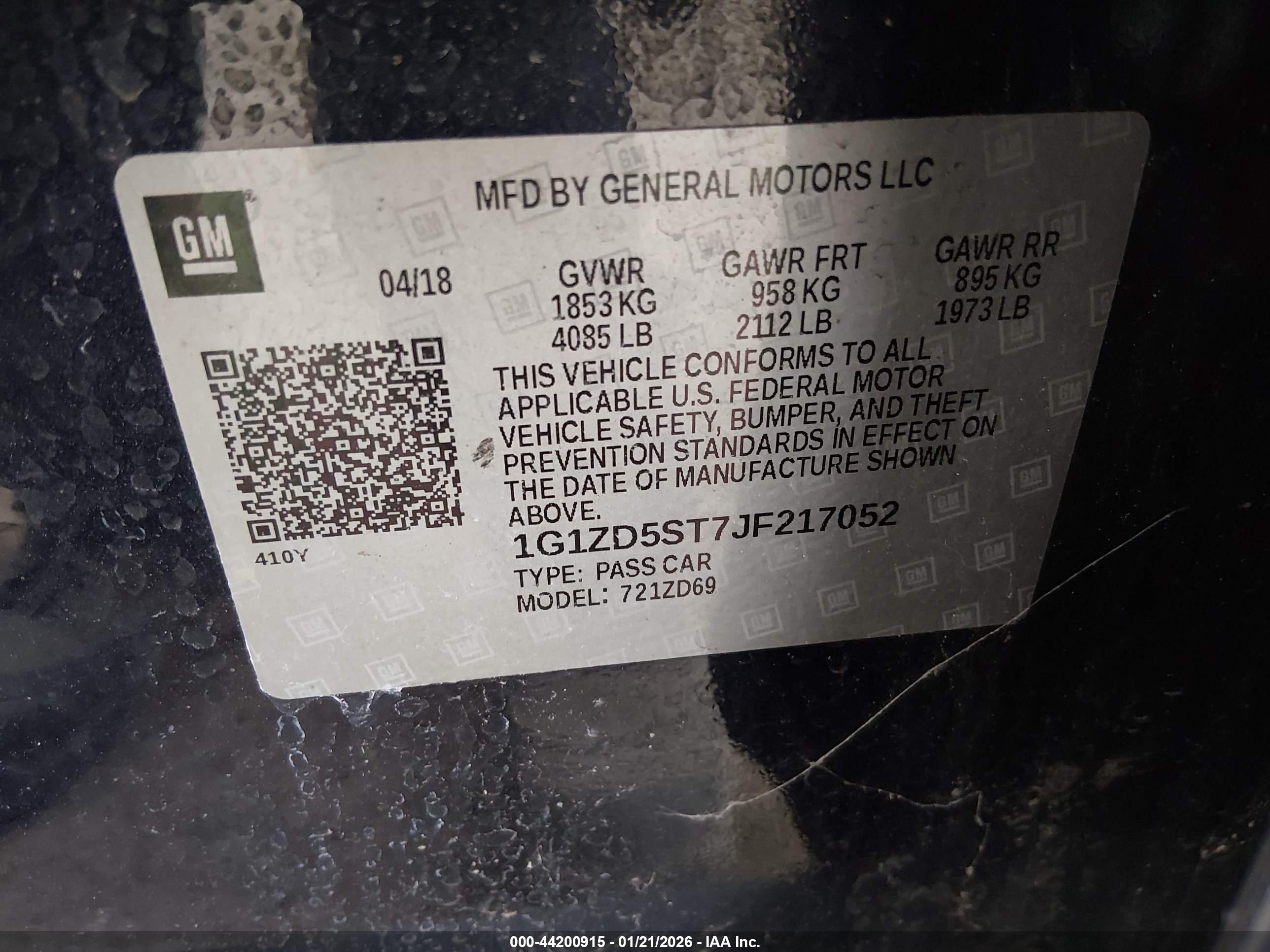 CHEVROLET MALIBU image 9