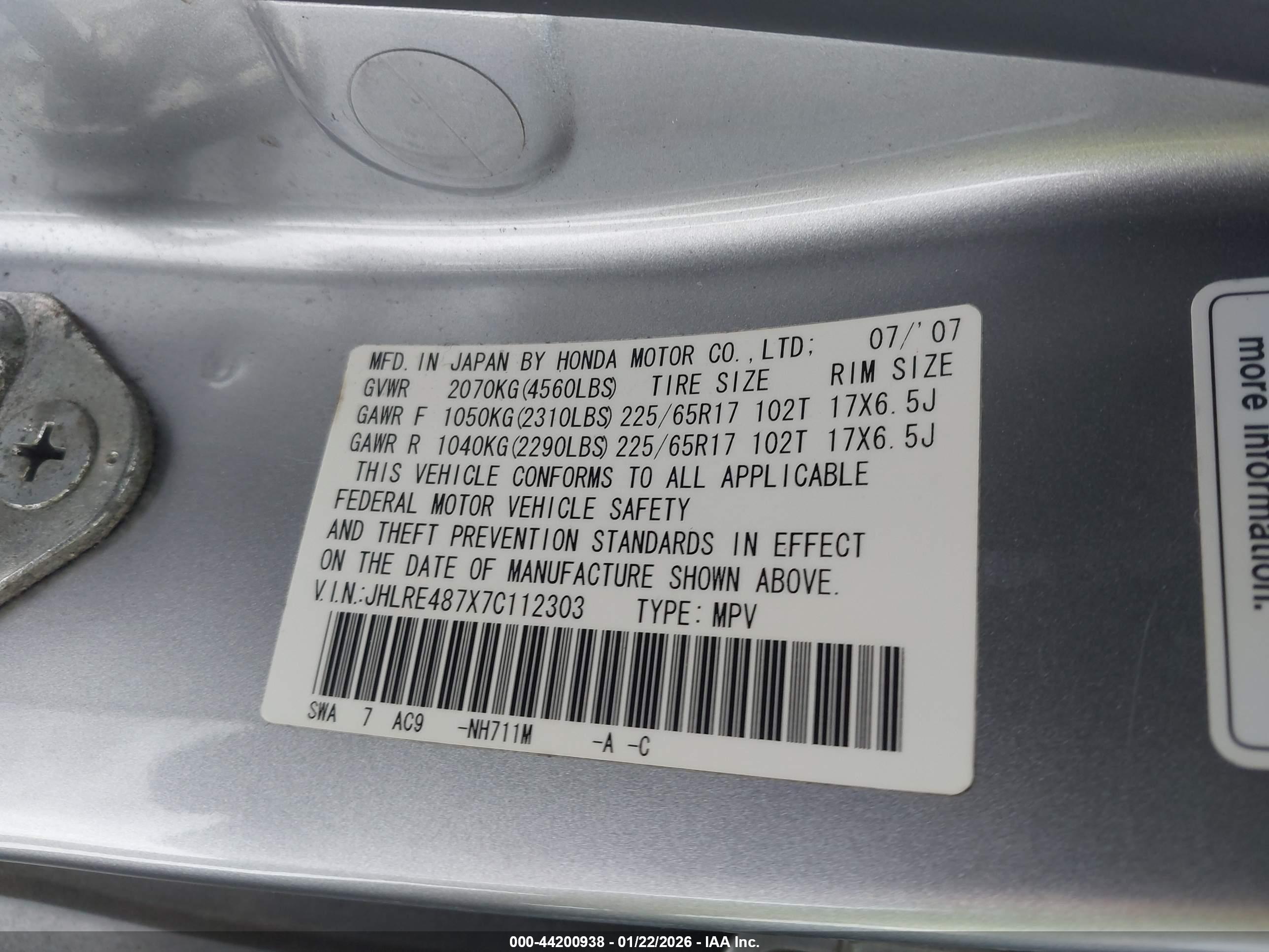 HONDA CR-V image 9