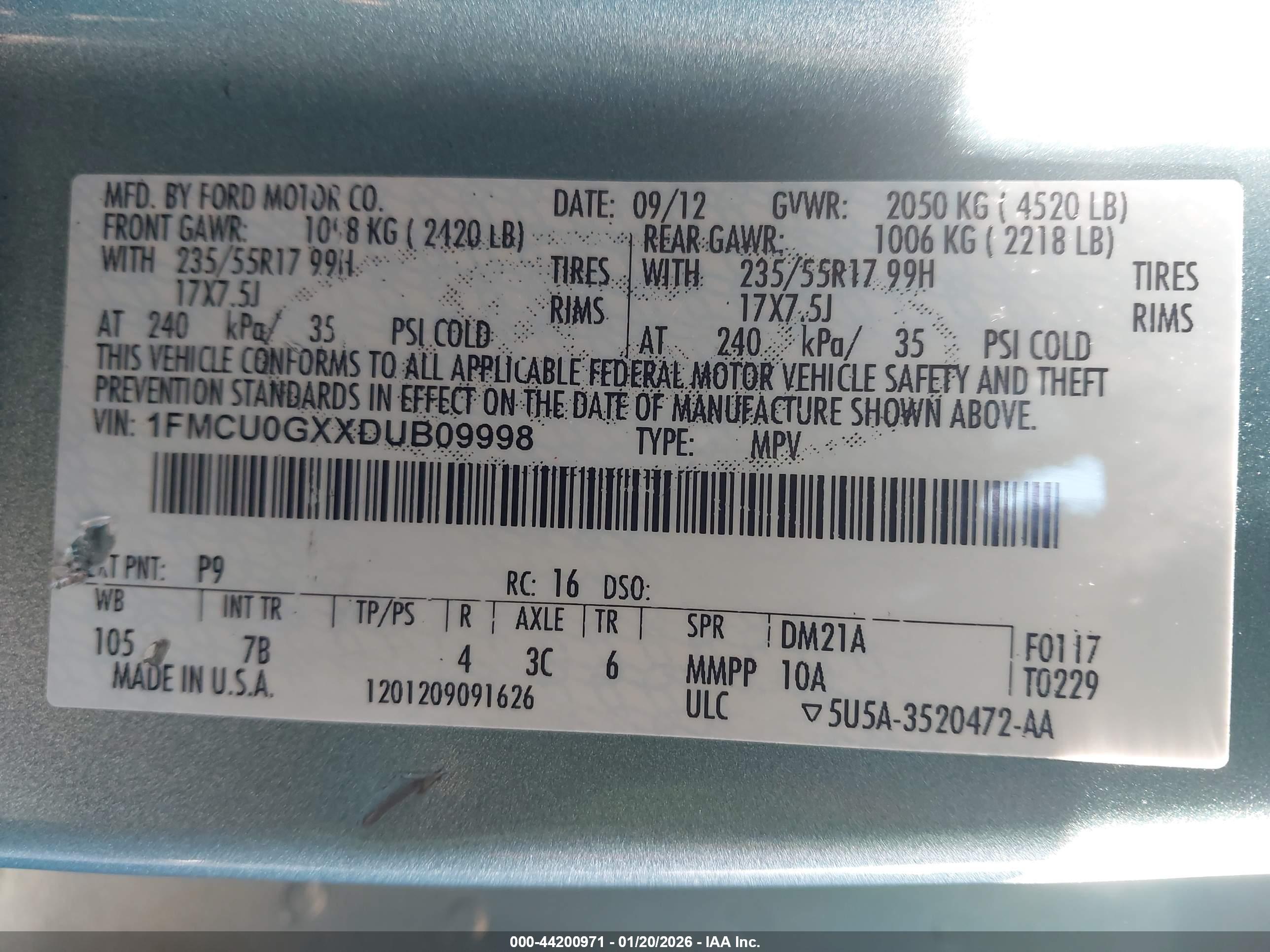 FORD ESCAPE image 9