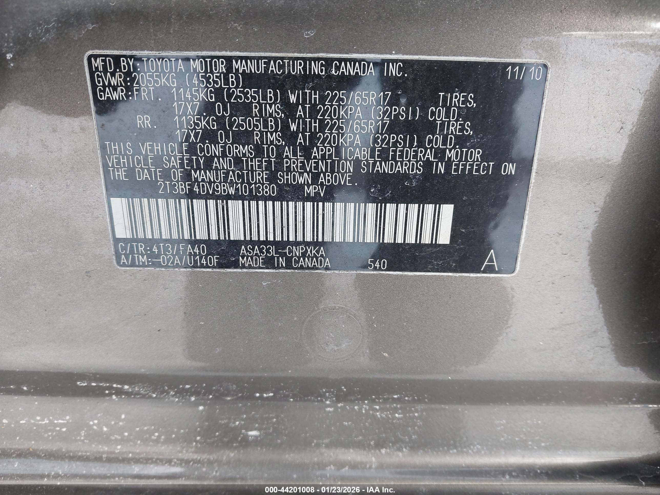 TOYOTA RAV4 image 9