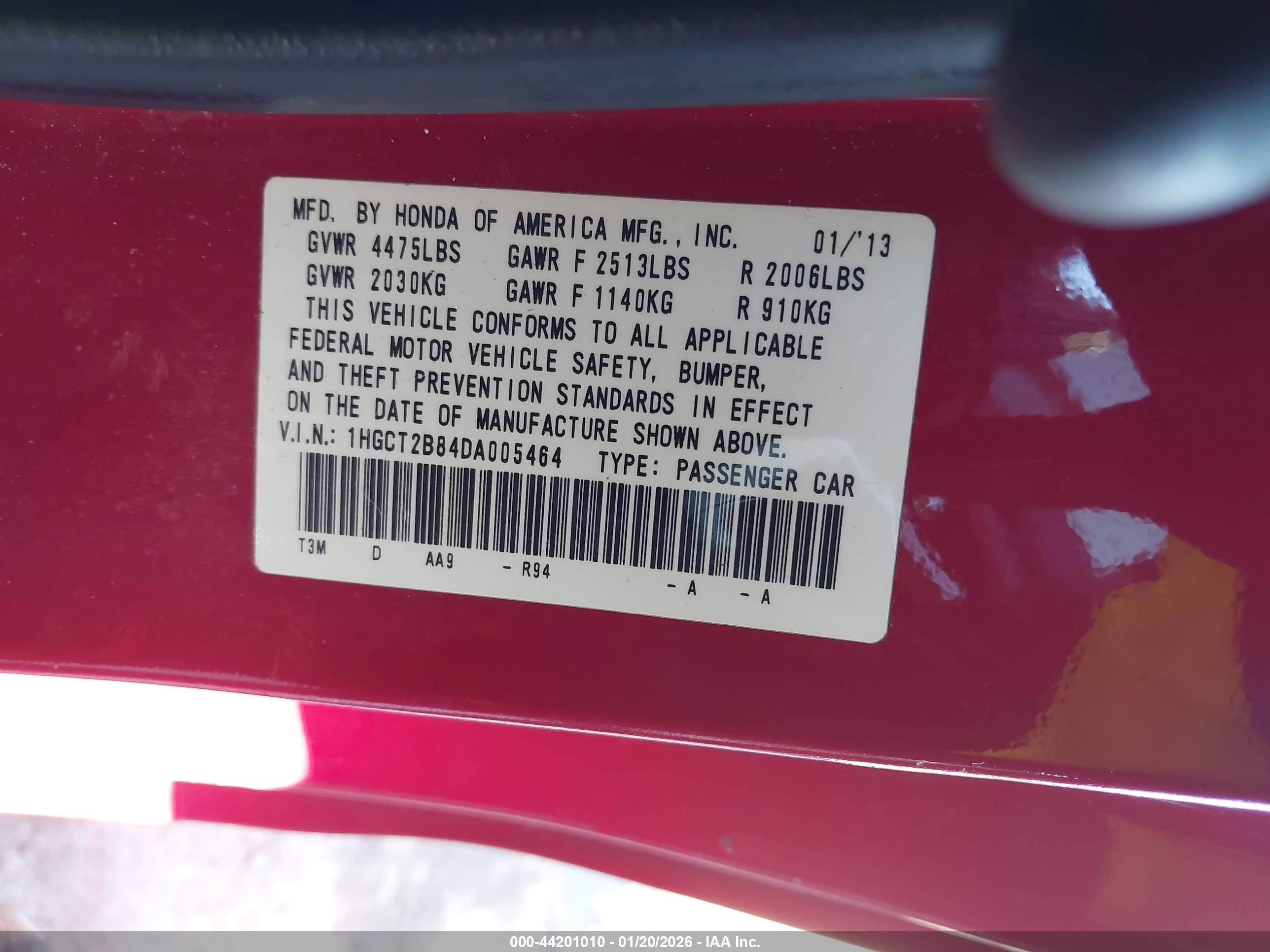 HONDA ACCORD image 9