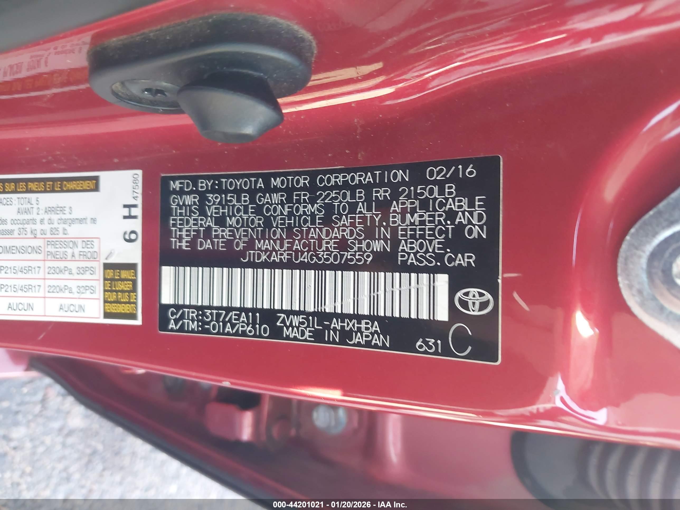 TOYOTA PRIUS image 9