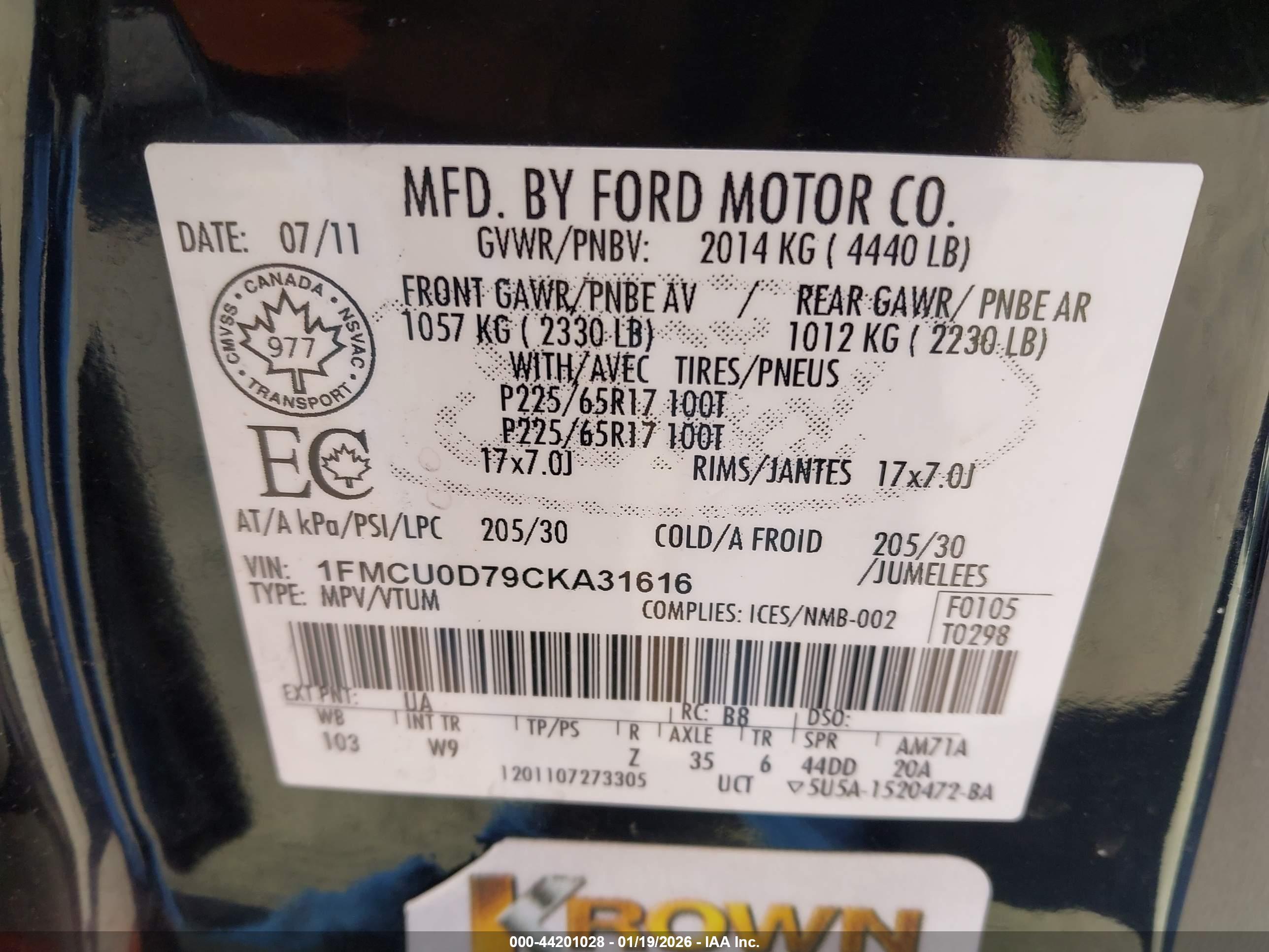 FORD ESCAPE image 9