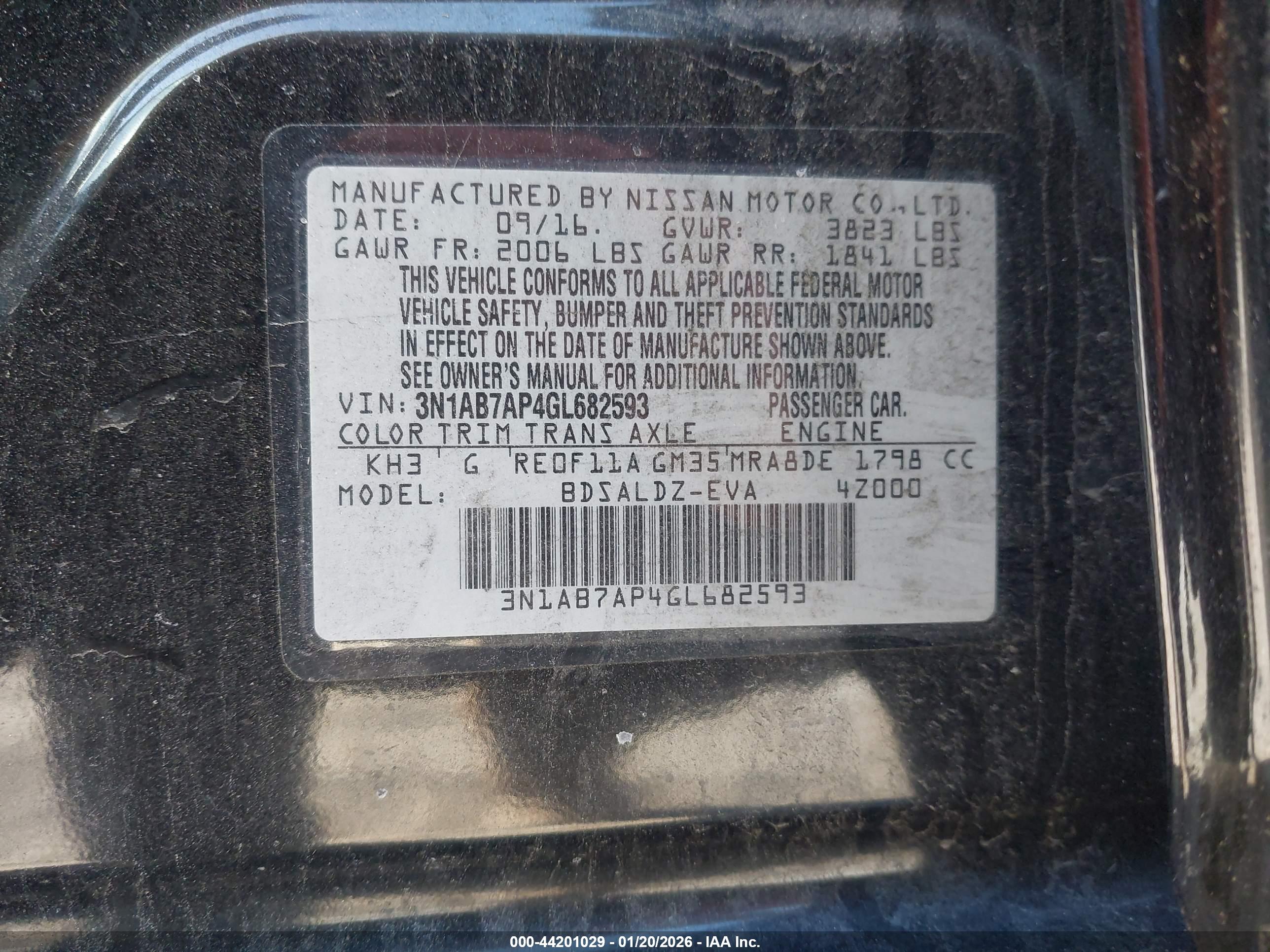 NISSAN SENTRA image 9