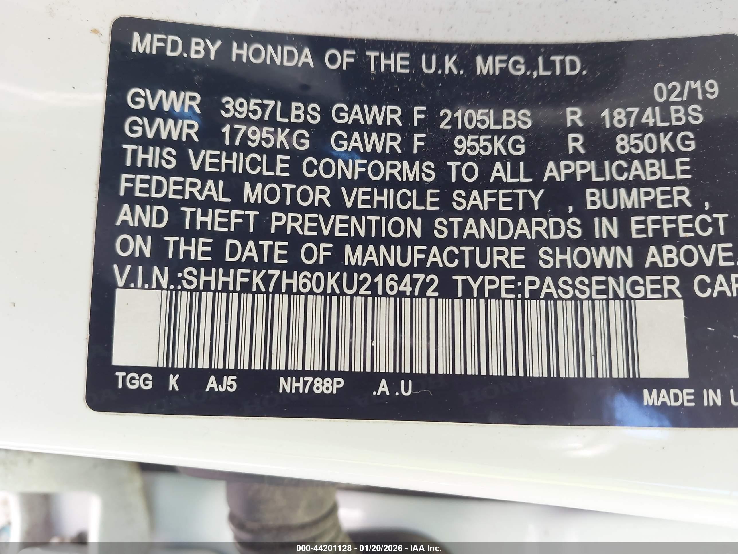 HONDA CIVIC image 9