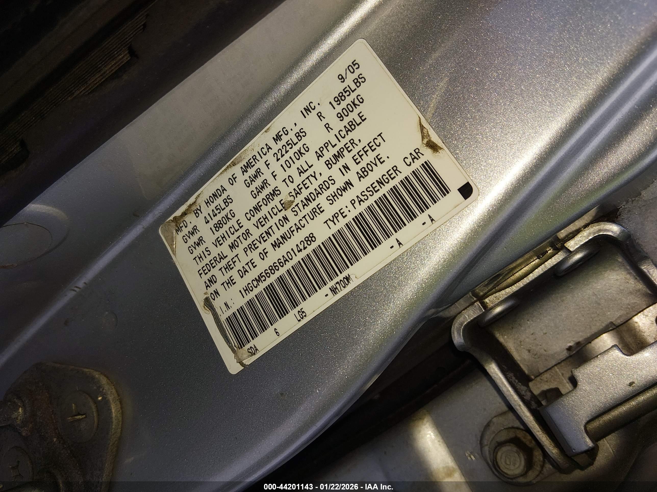 HONDA ACCORD image 9