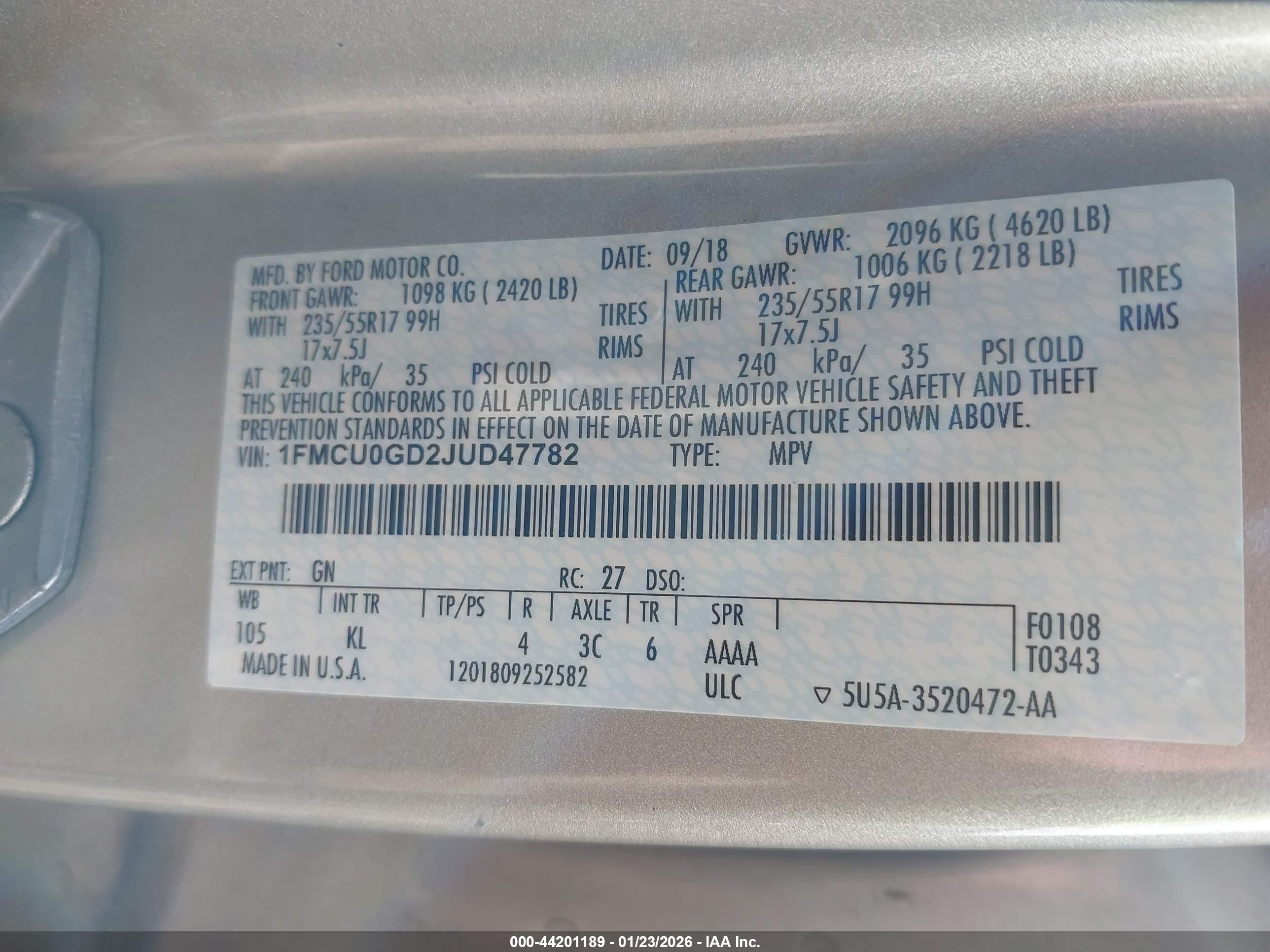 FORD ESCAPE image 9