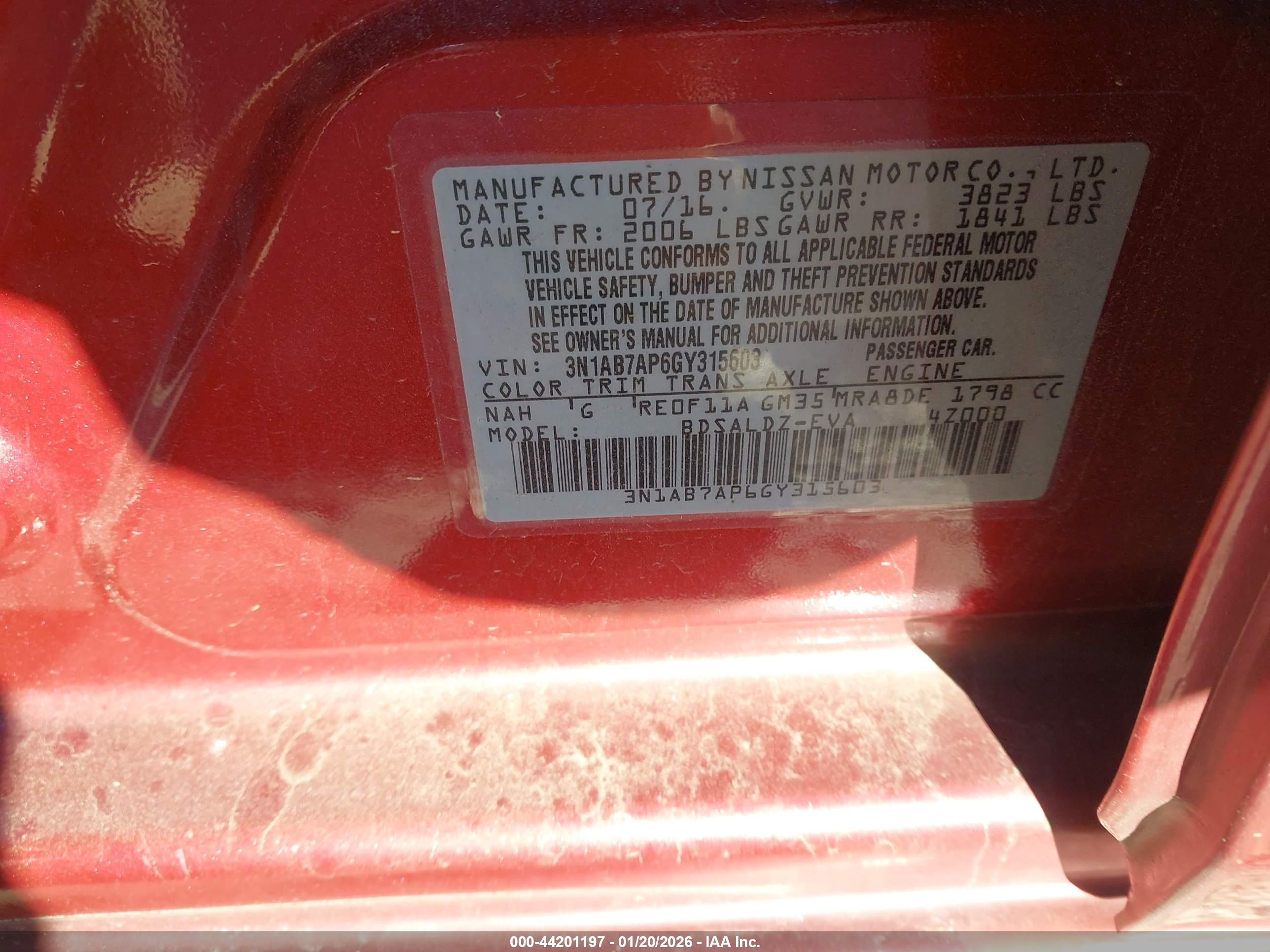 NISSAN SENTRA image 9