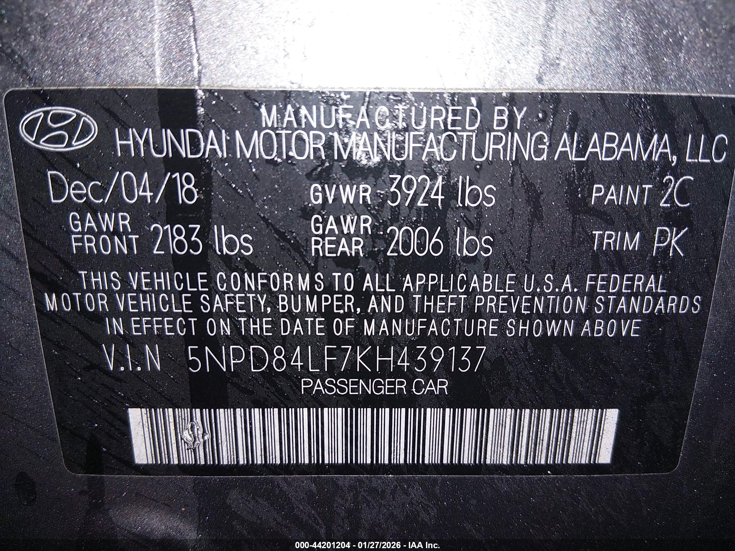 HYUNDAI ELANTRA image 9