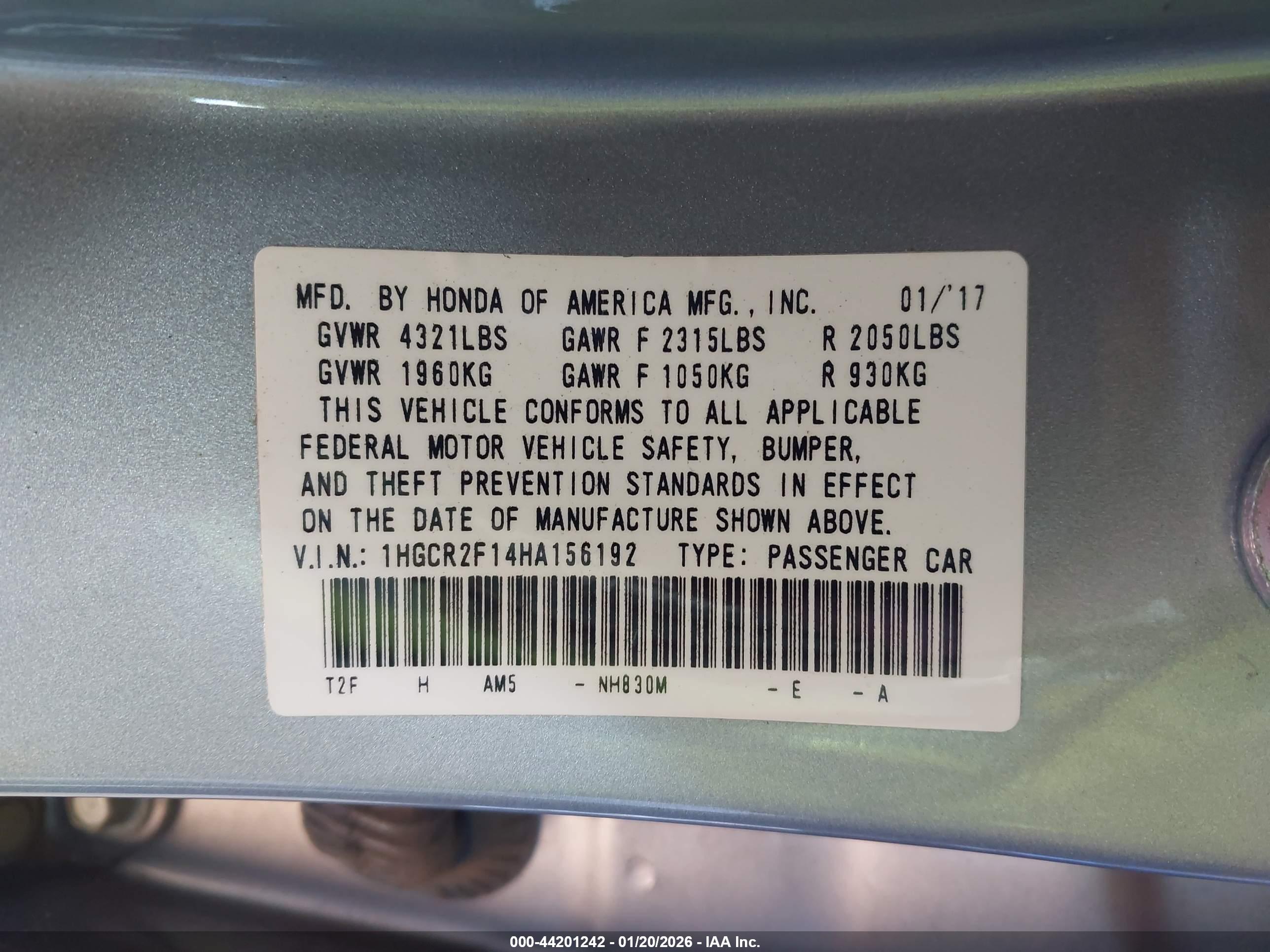 HONDA ACCORD image 9