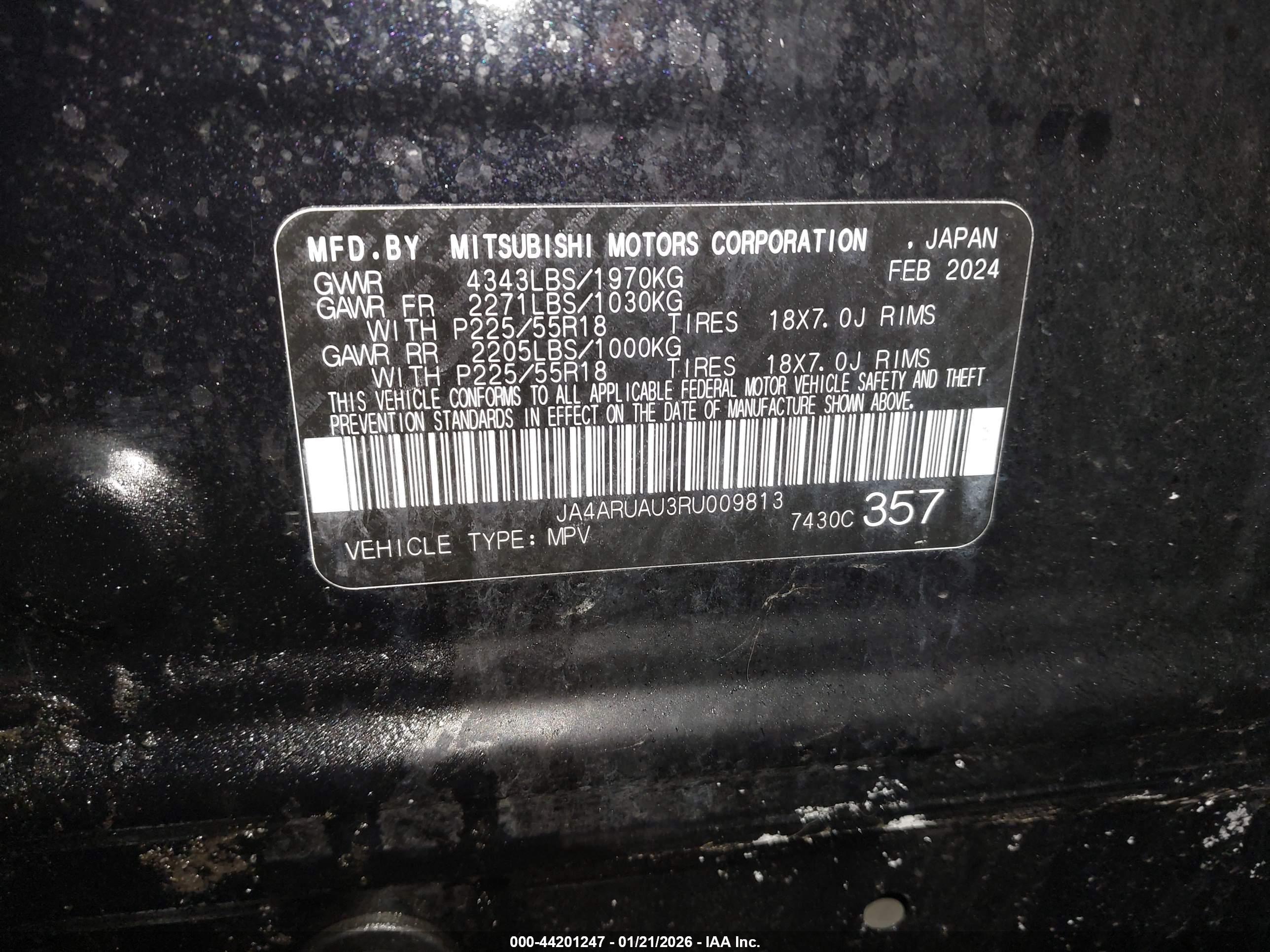 MITSUBISHI OUTLANDER image 9