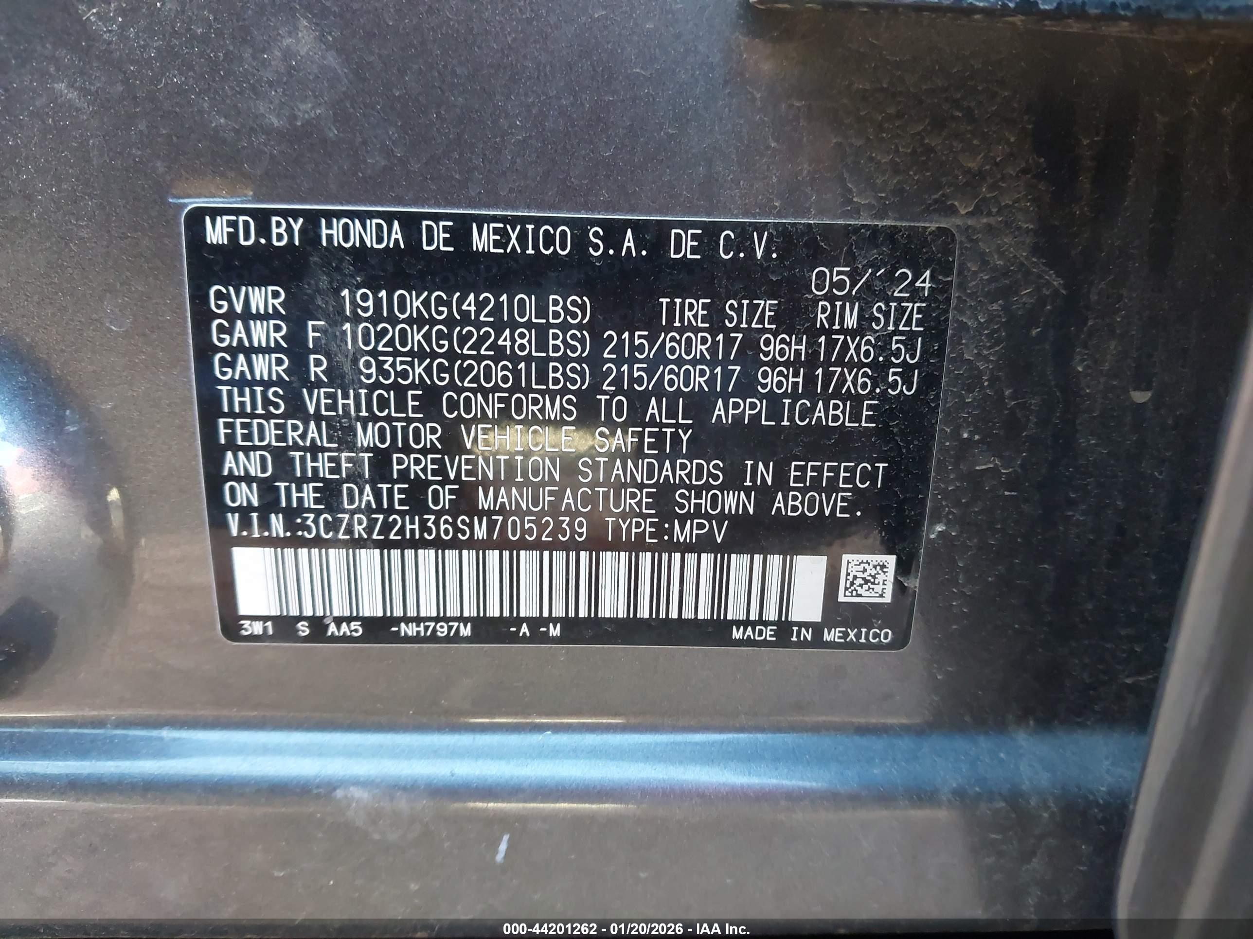 HONDA HR-V image 9