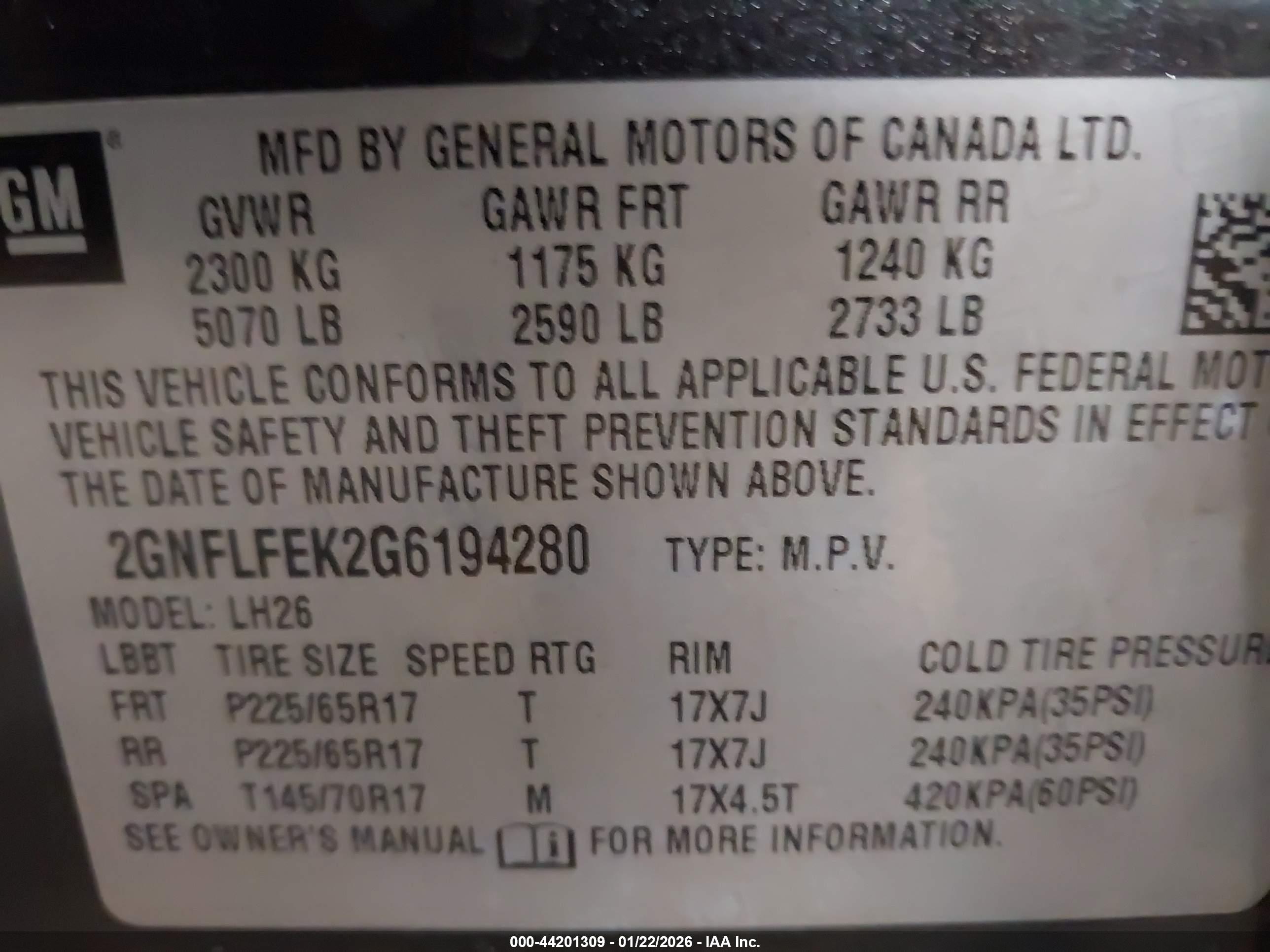 CHEVROLET EQUINOX image 9