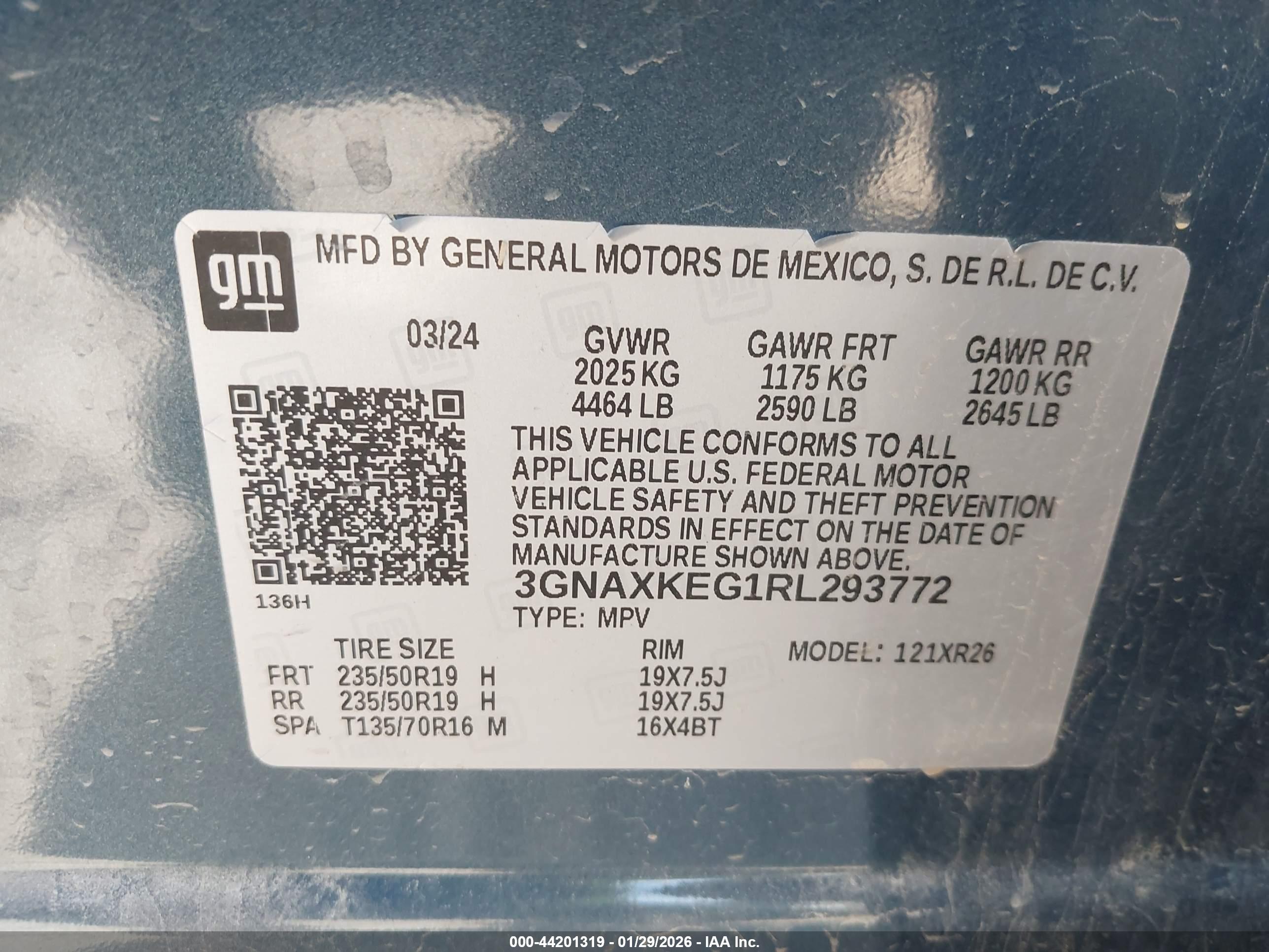 CHEVROLET EQUINOX image 9