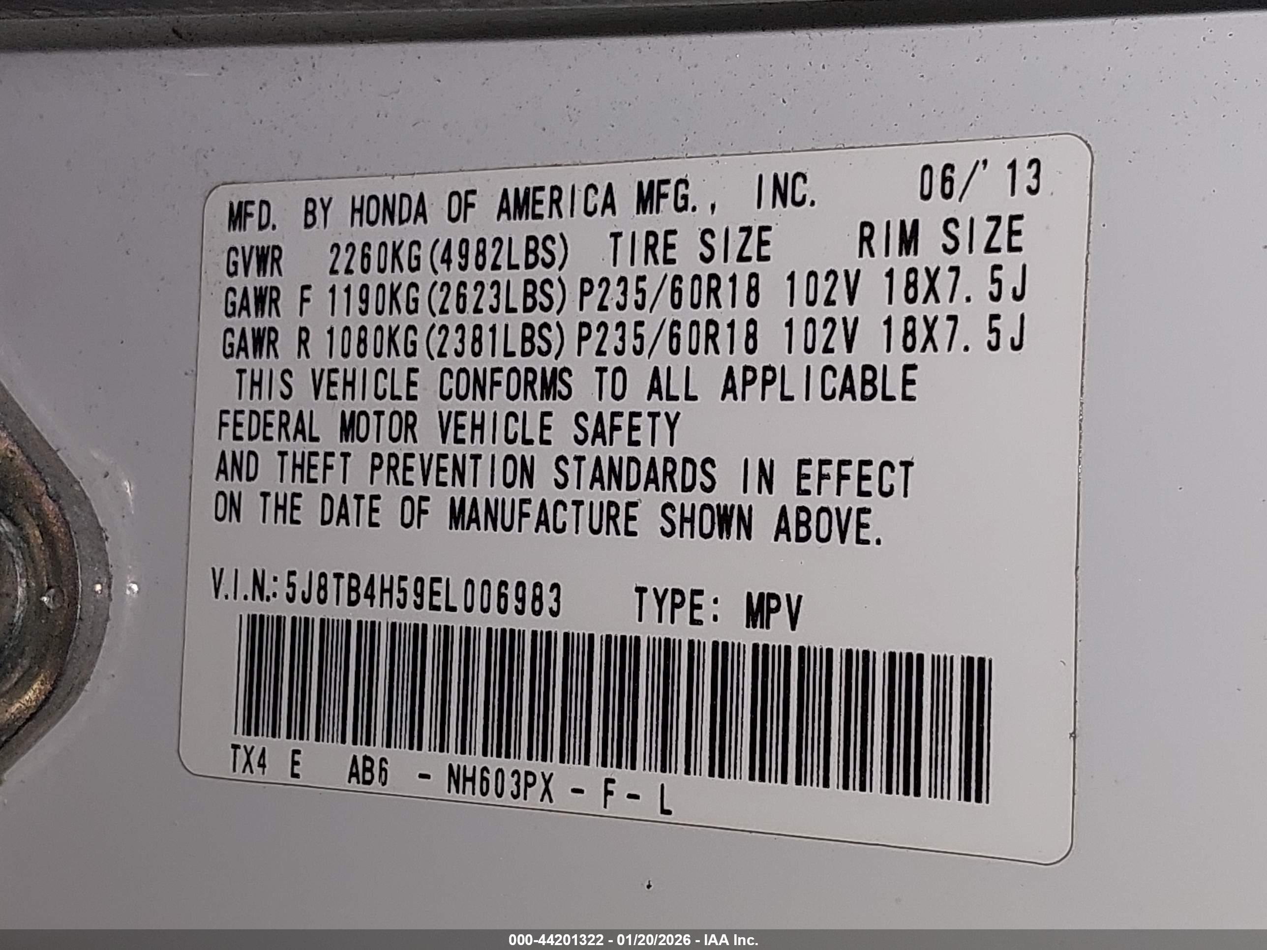 ACURA RDX image 9