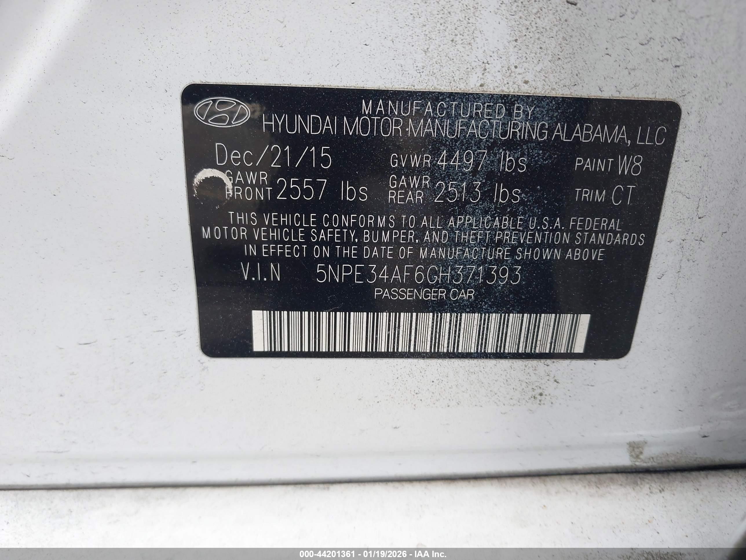 HYUNDAI SONATA image 9