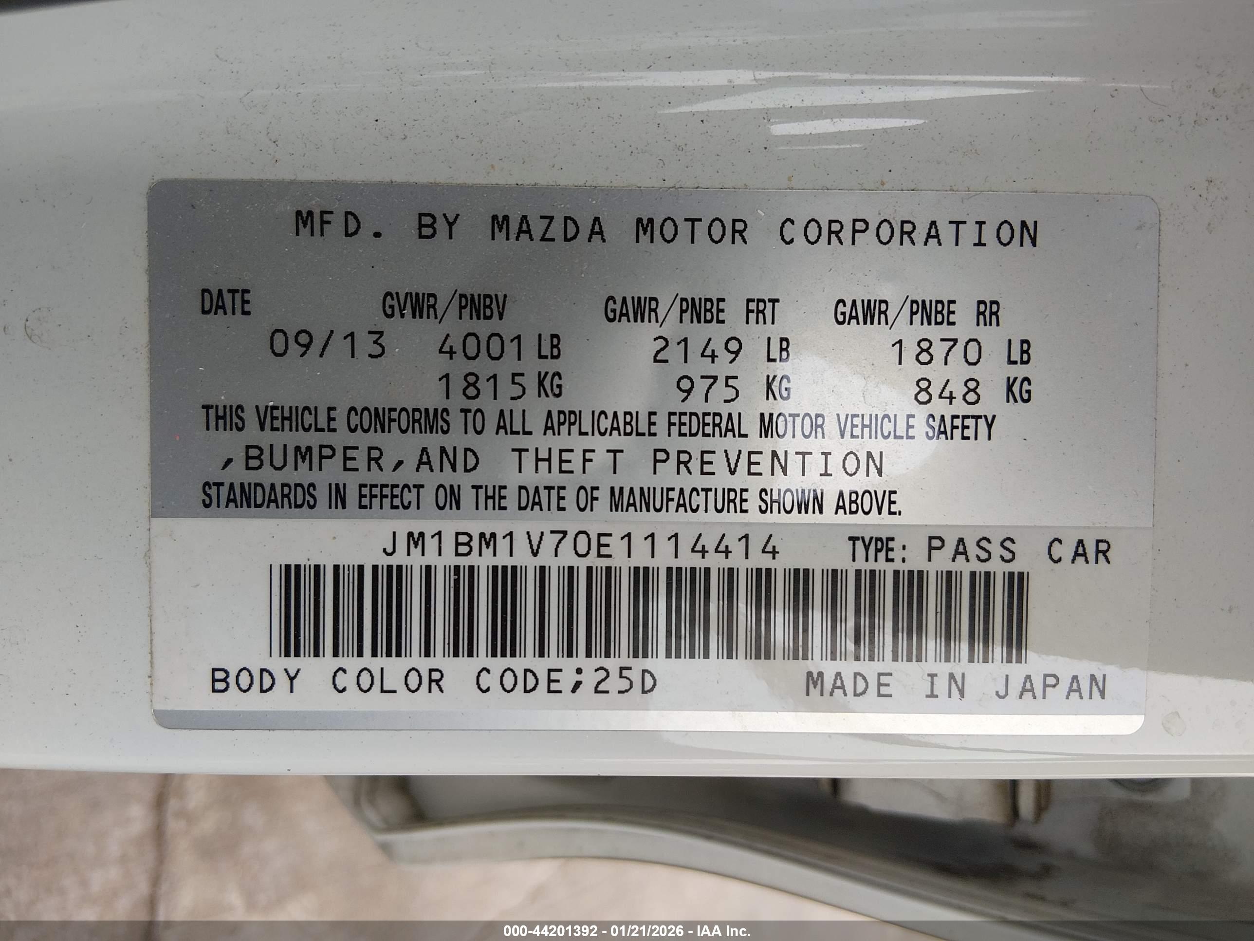 MAZDA MAZDA3 image 9