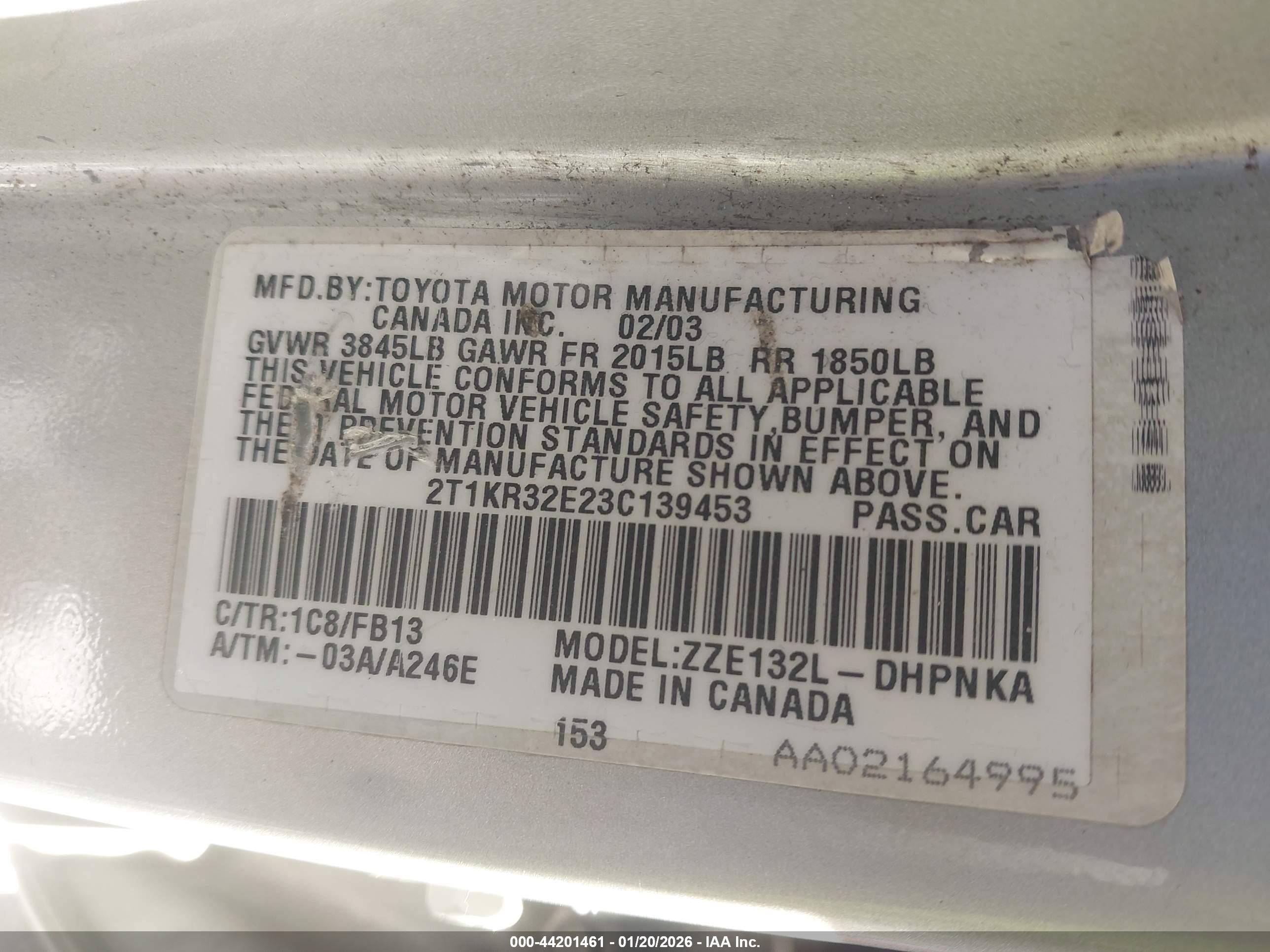 TOYOTA MATRIX image 9