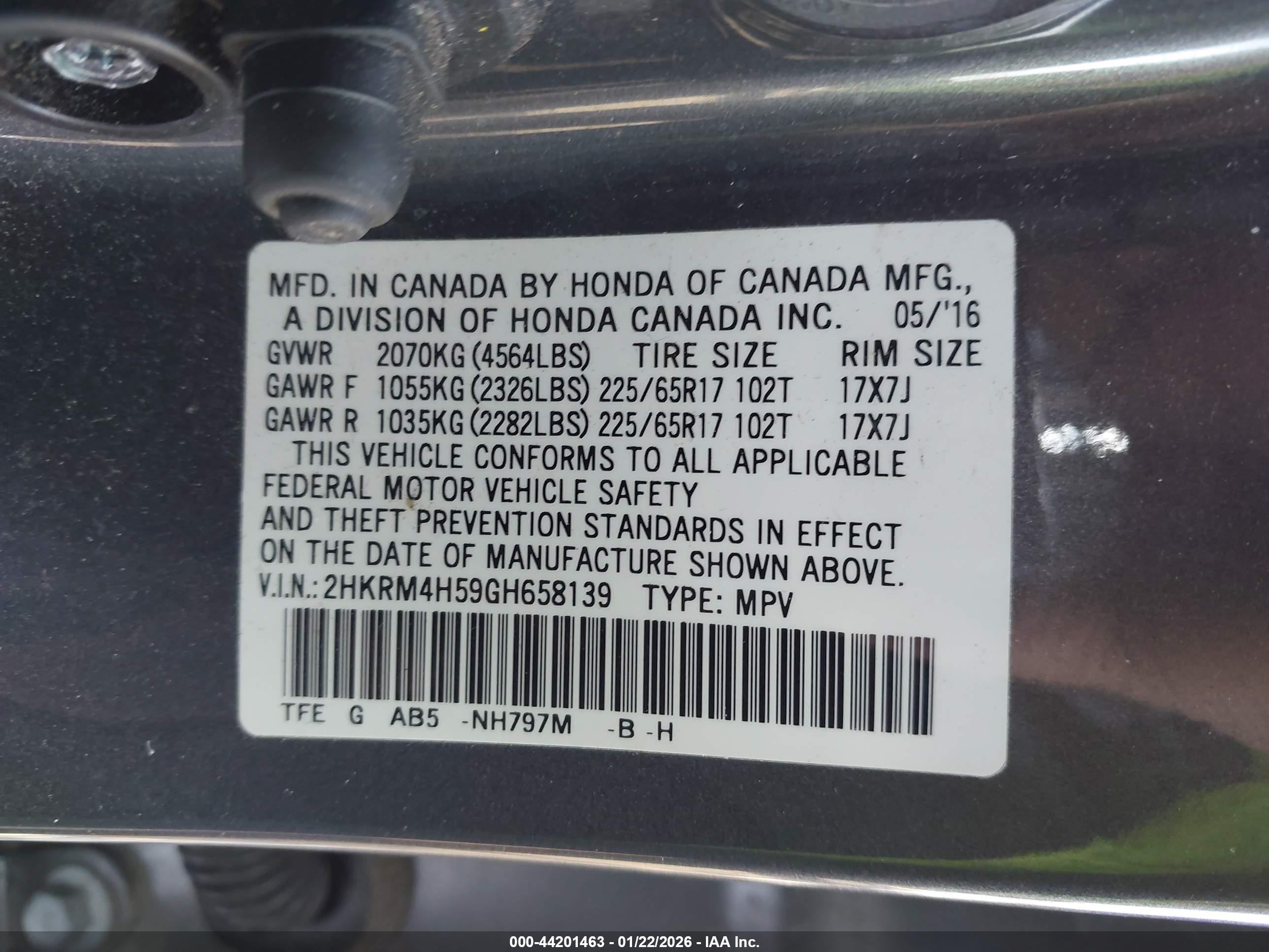 HONDA CR-V image 9