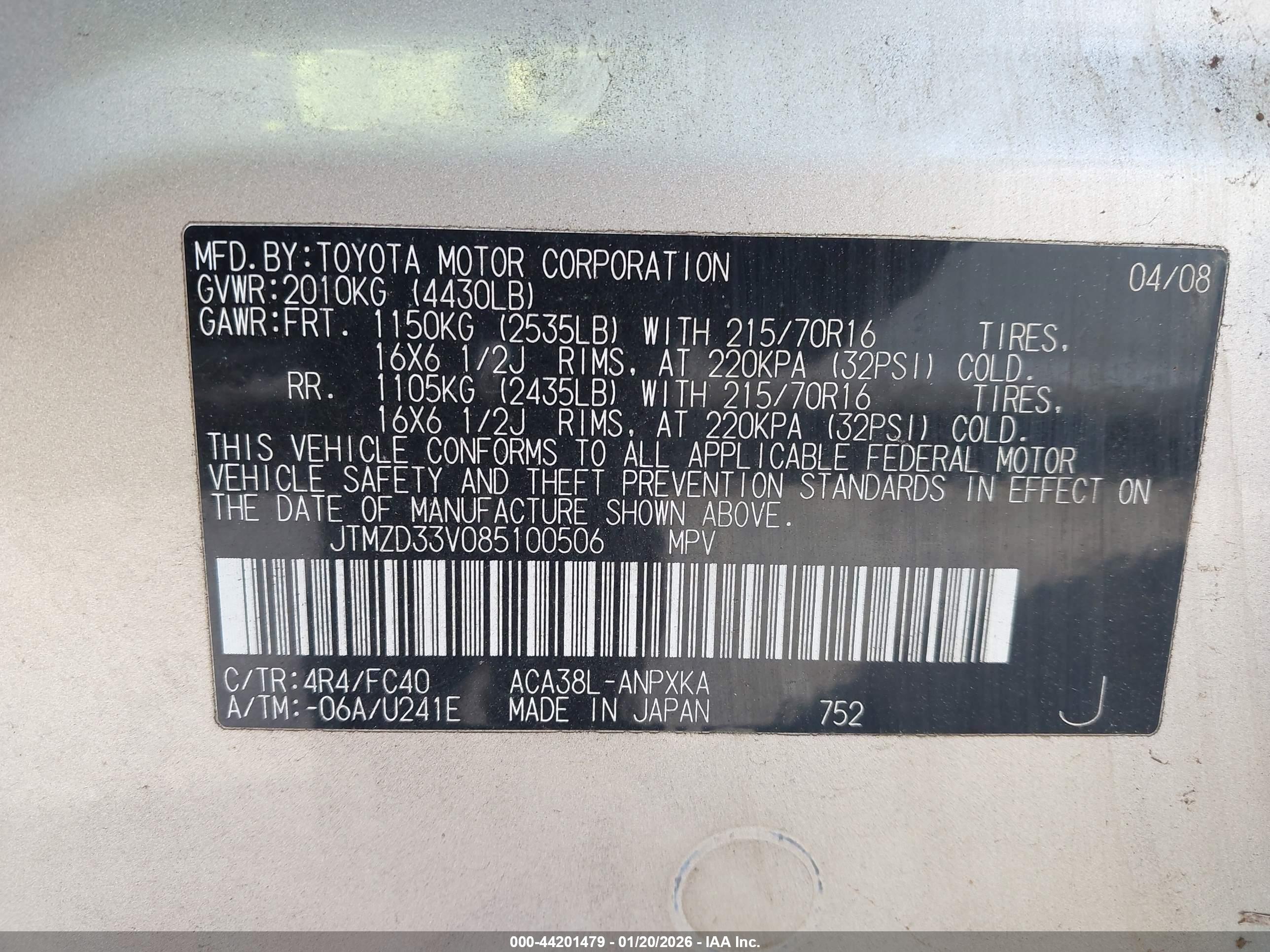 TOYOTA RAV4 image 9