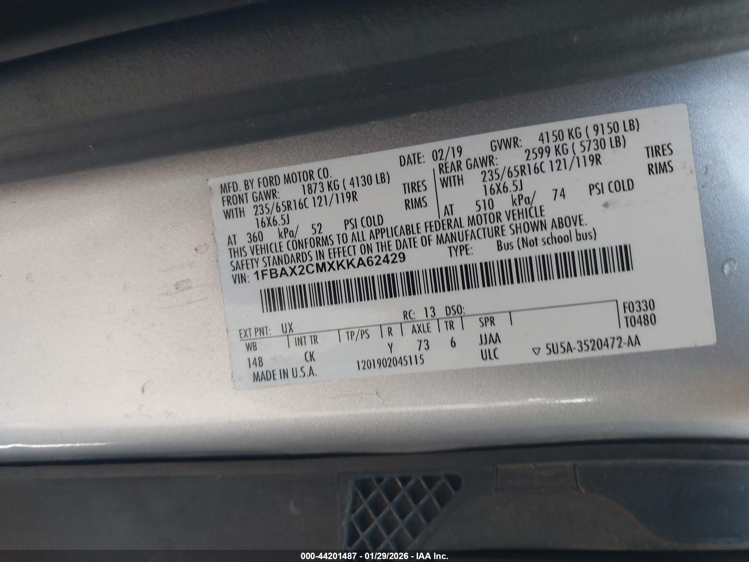 FORD TRANSIT-350 image 9