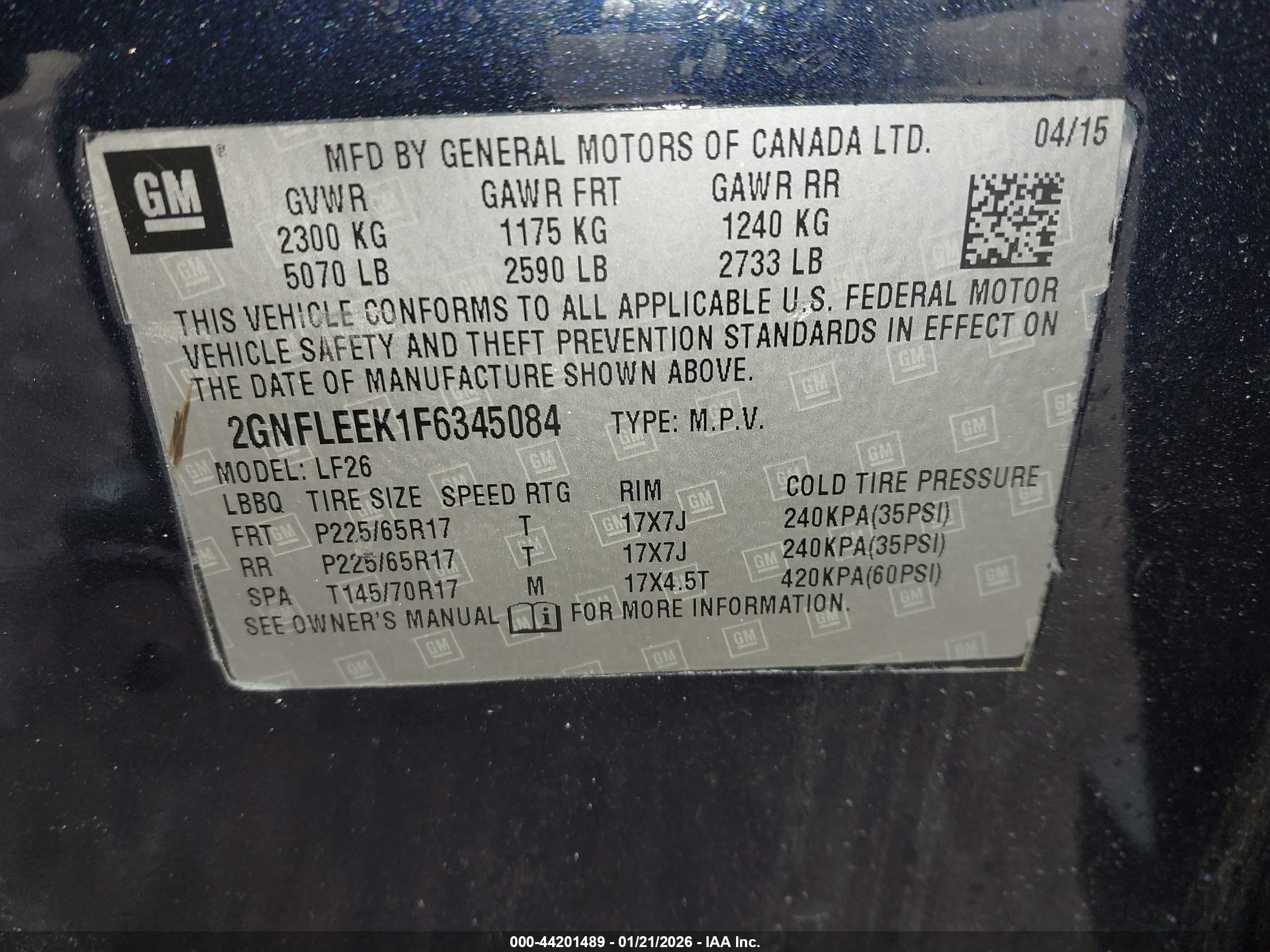 CHEVROLET EQUINOX image 9