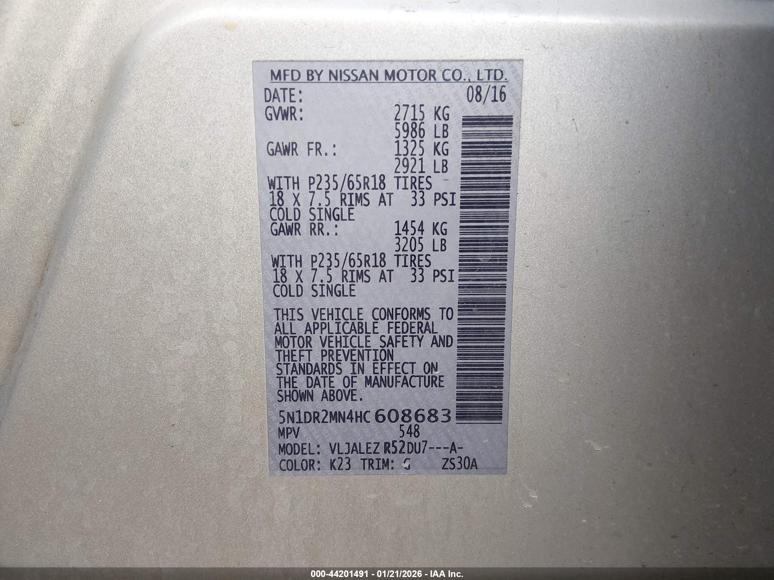NISSAN PATHFINDER image 9