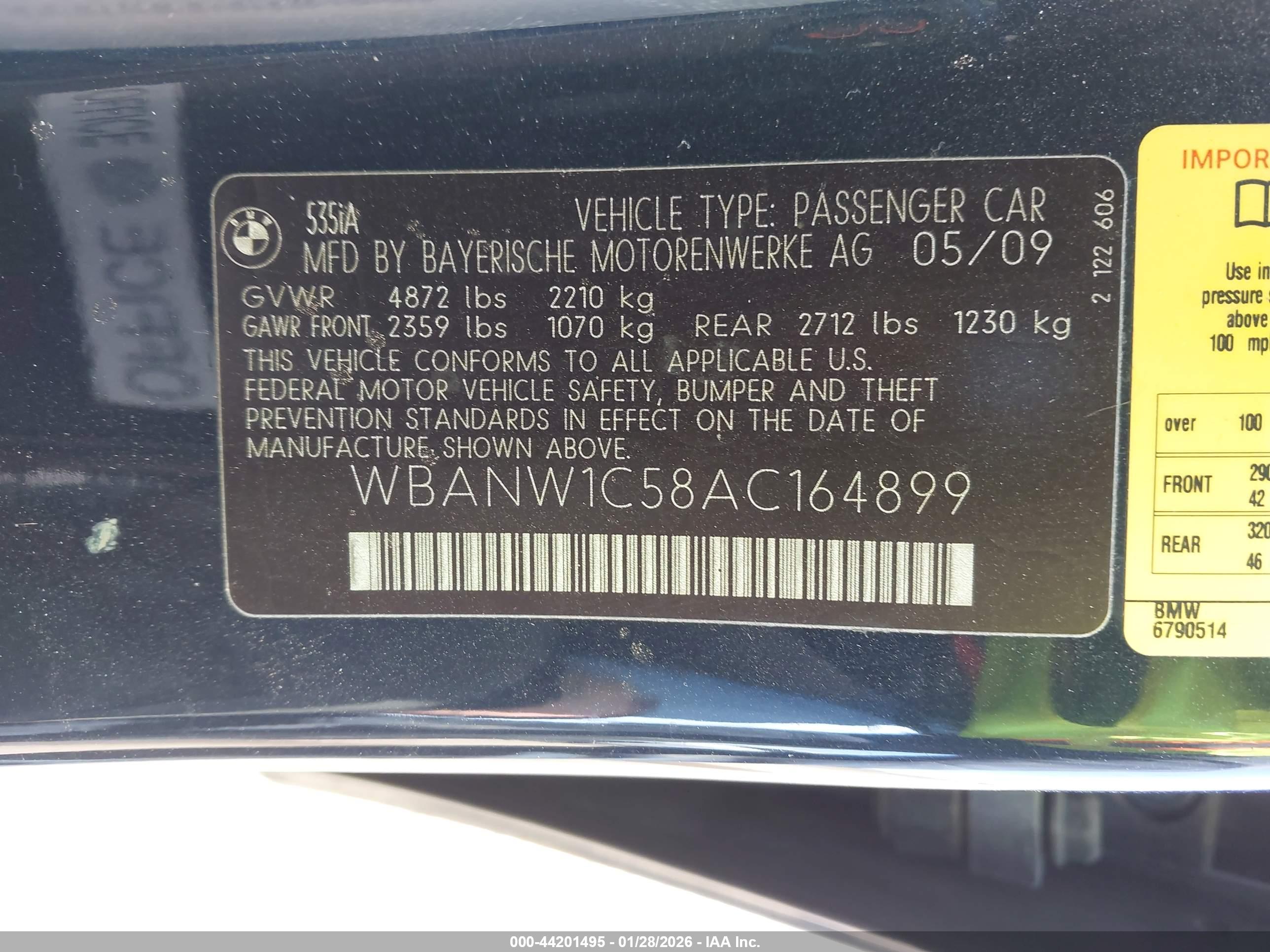 BMW 535I image 9