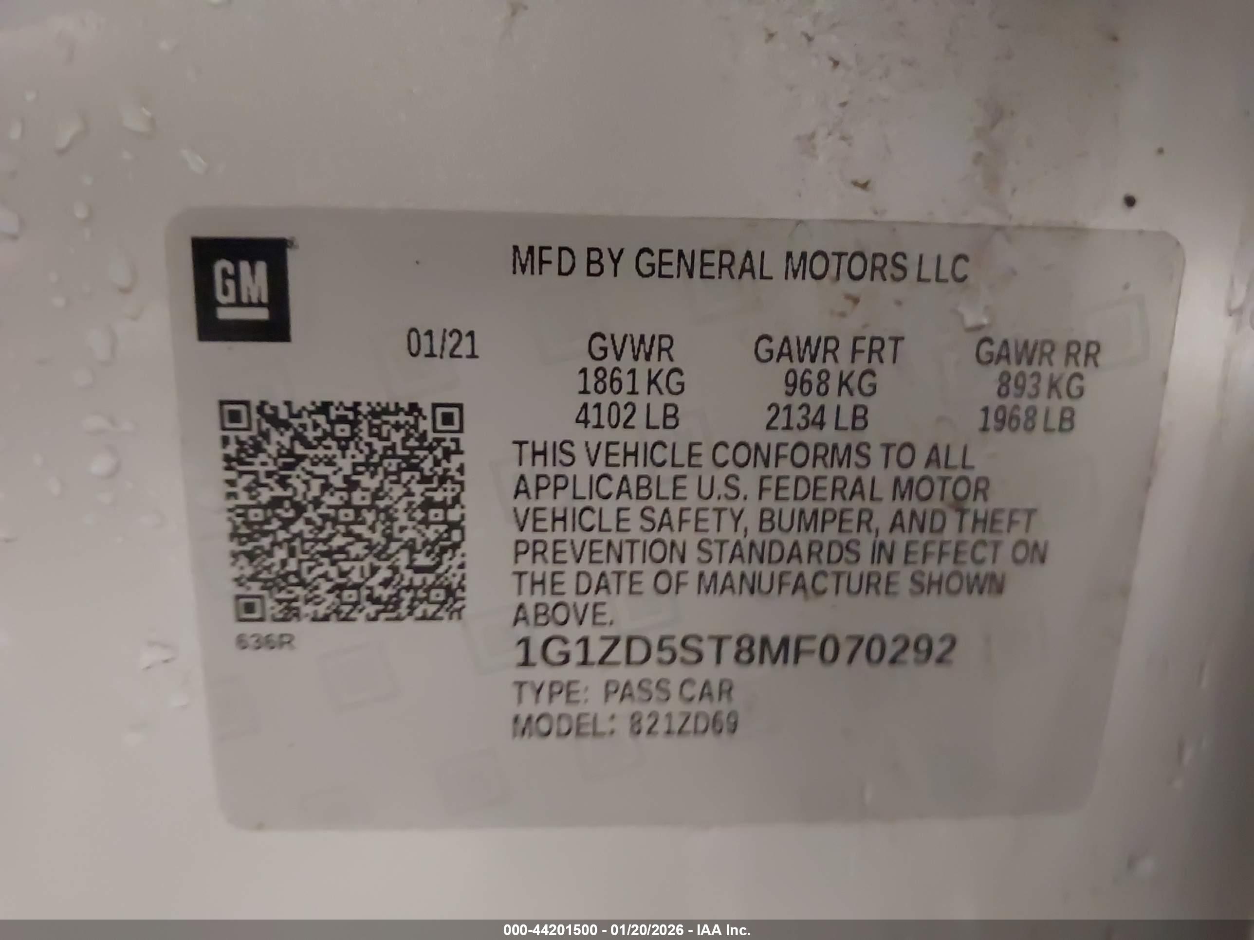 CHEVROLET MALIBU image 9