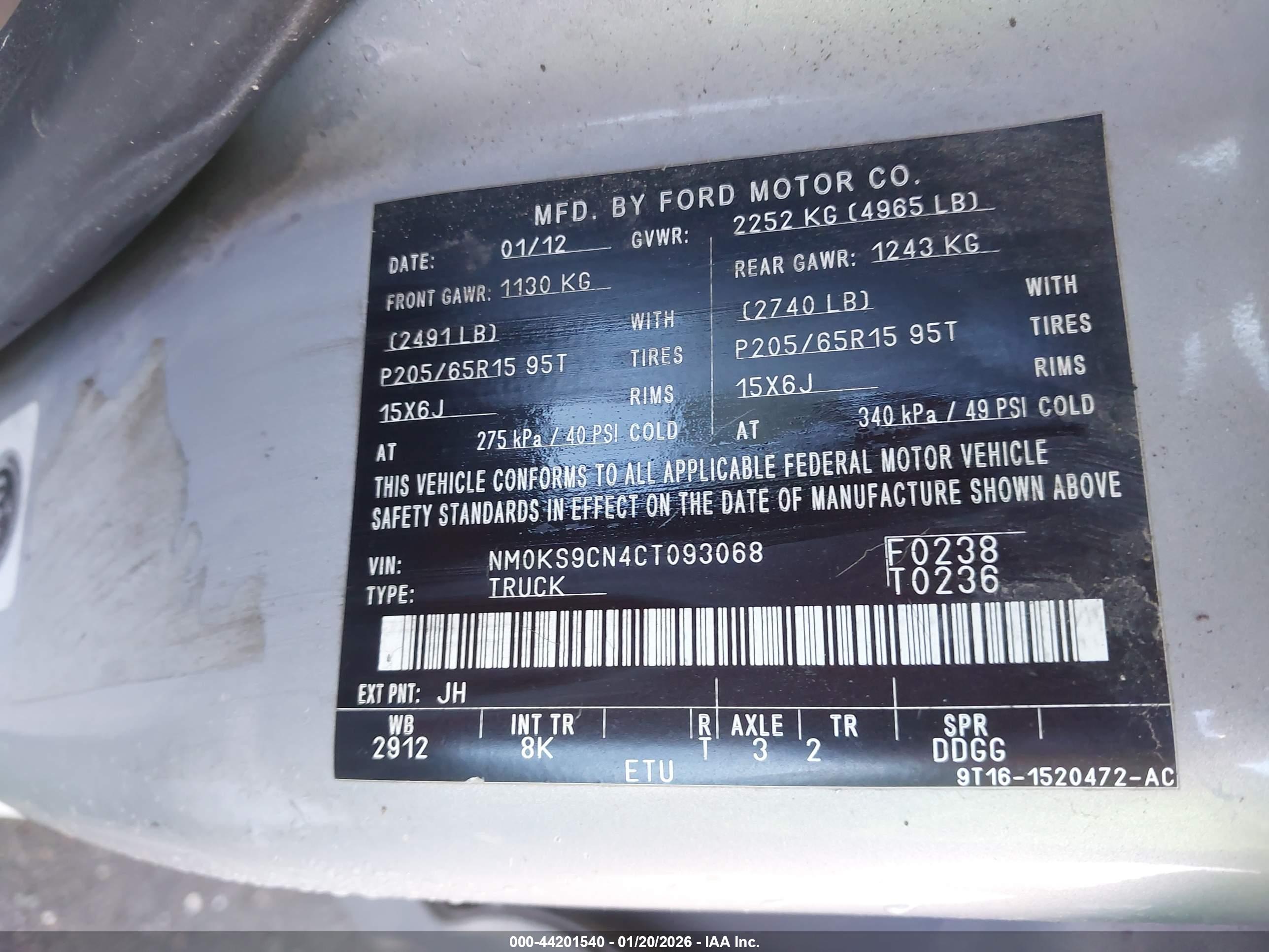FORD TRANSIT image 9