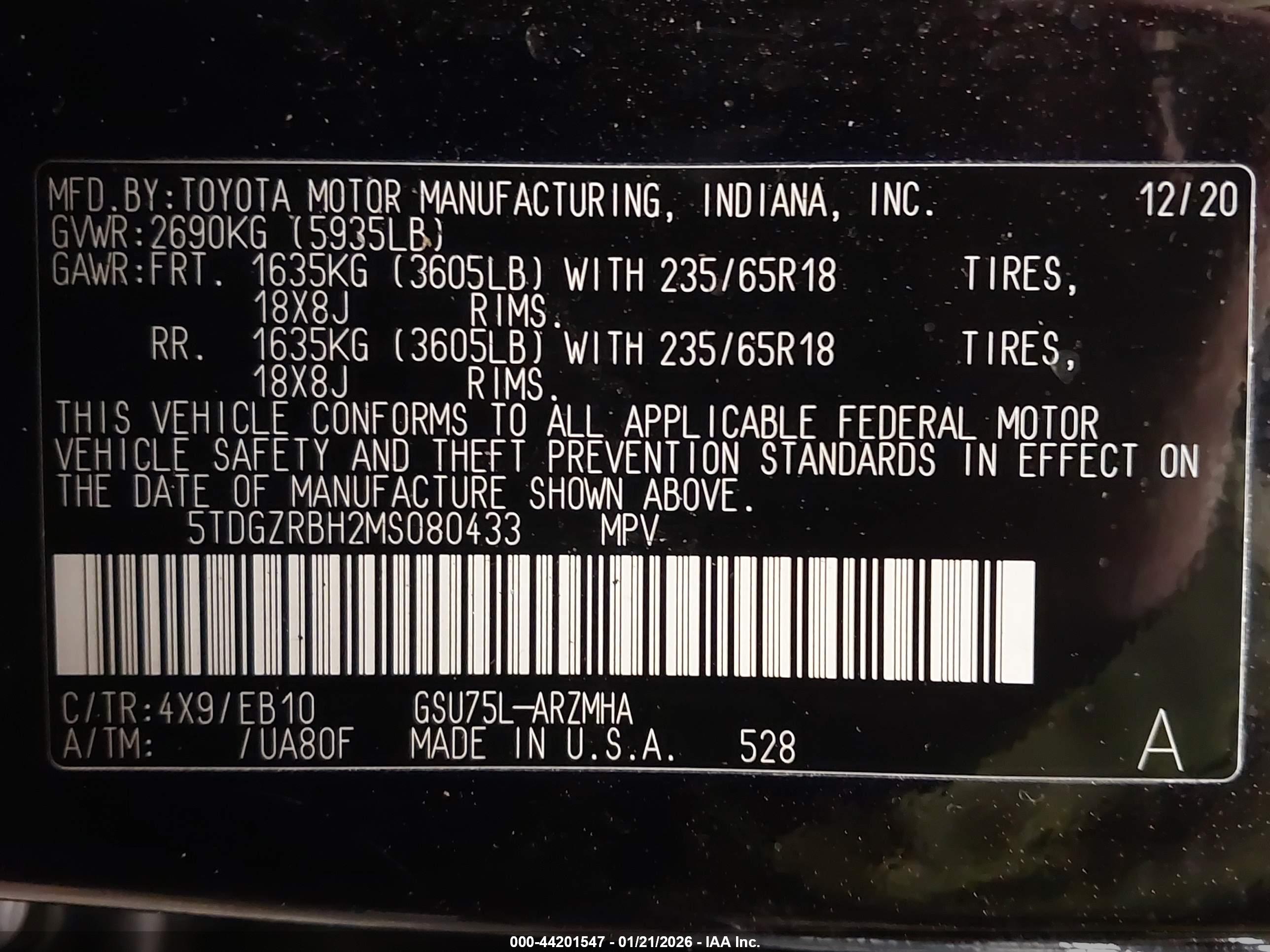 TOYOTA HIGHLANDER image 9